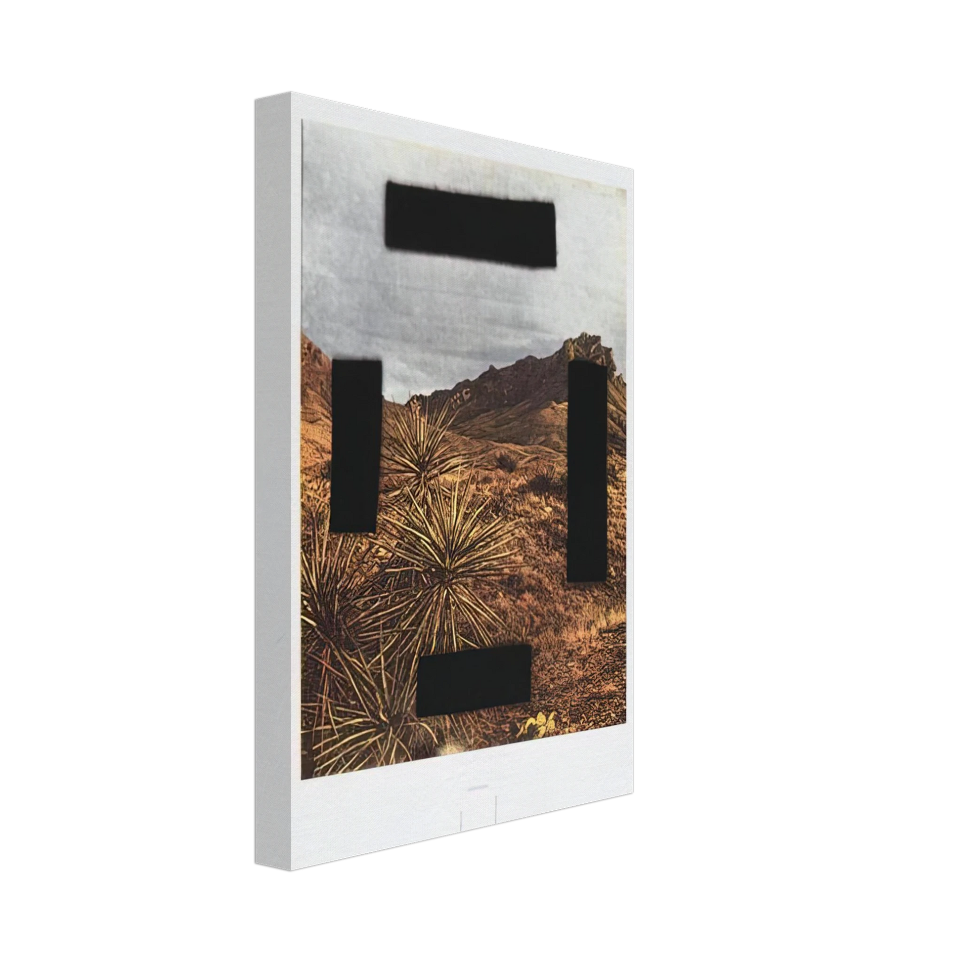 Edward Ruscha - NOOSE AROUND YOUR NECK COUNTRY CITYSCAPES SERIES 2001 Canvas - 70x100 cm / 28x40 inches-canvas