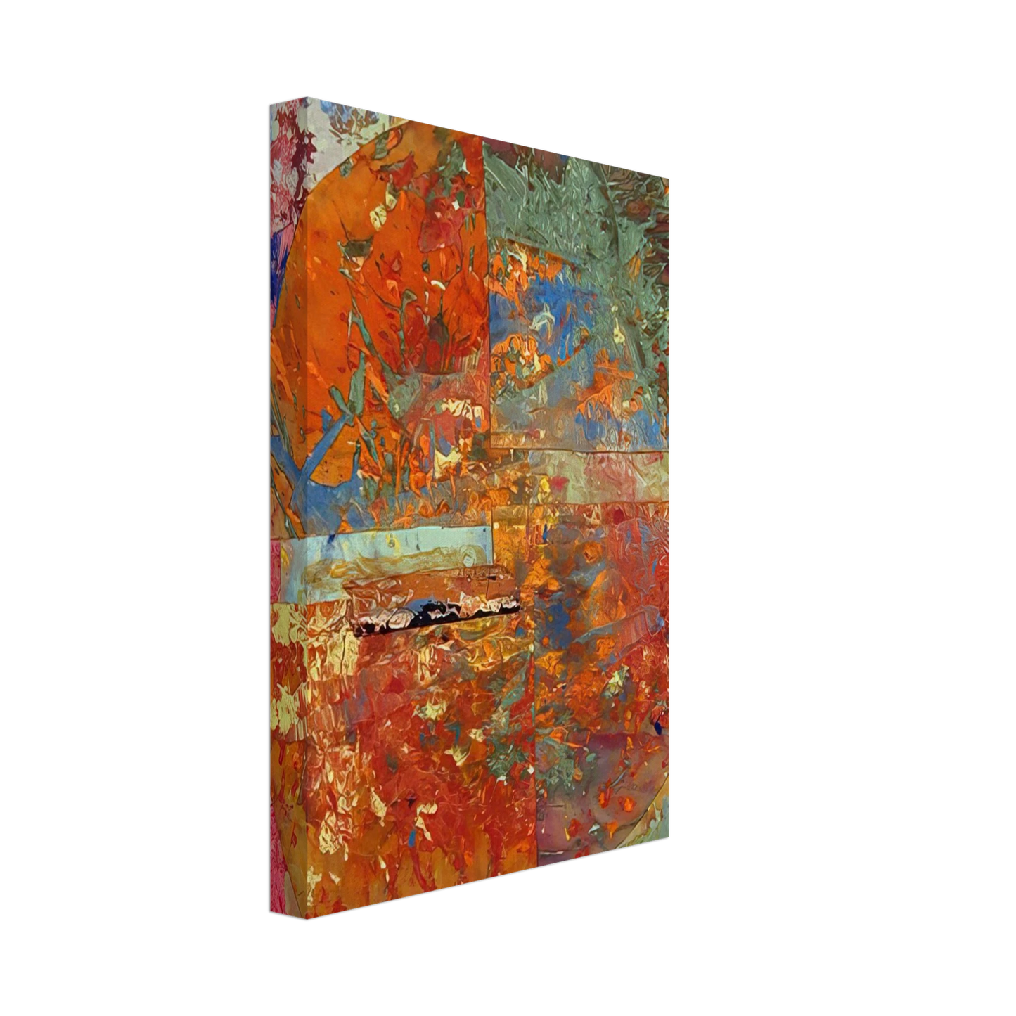 Sam Gilliam - Baptistry Canvas - 40x60 cm / 16x24 inches-canvas