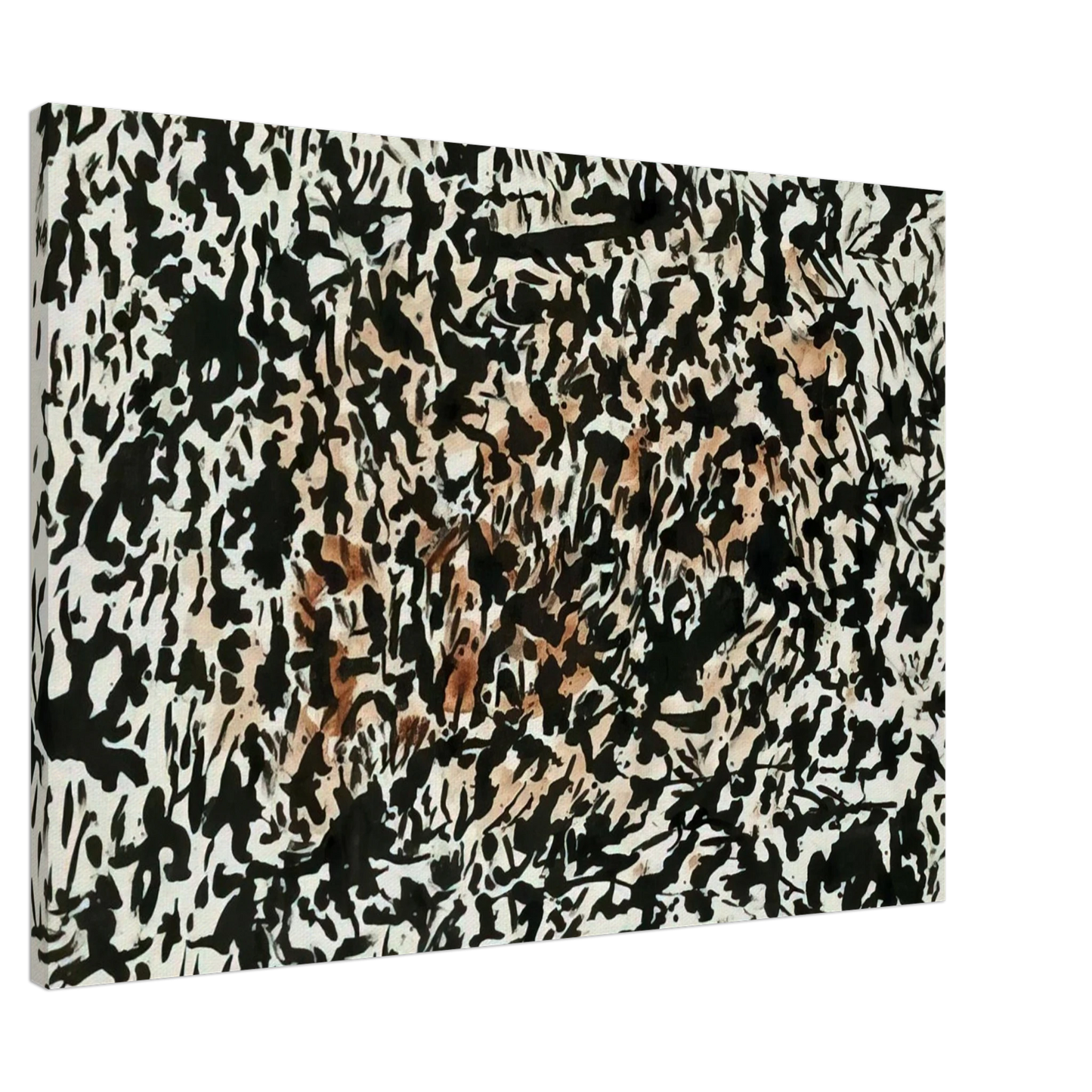 Henri Michaux - Untitled - 1979 Canvas - 20x30 cm / 8x12 inches-canvas