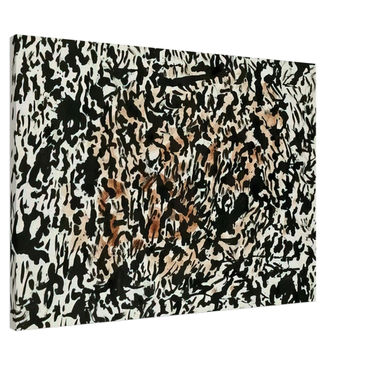 Henri Michaux - Untitled - 1979 Canvas - 20x30 cm / 8x12 inches-canvas