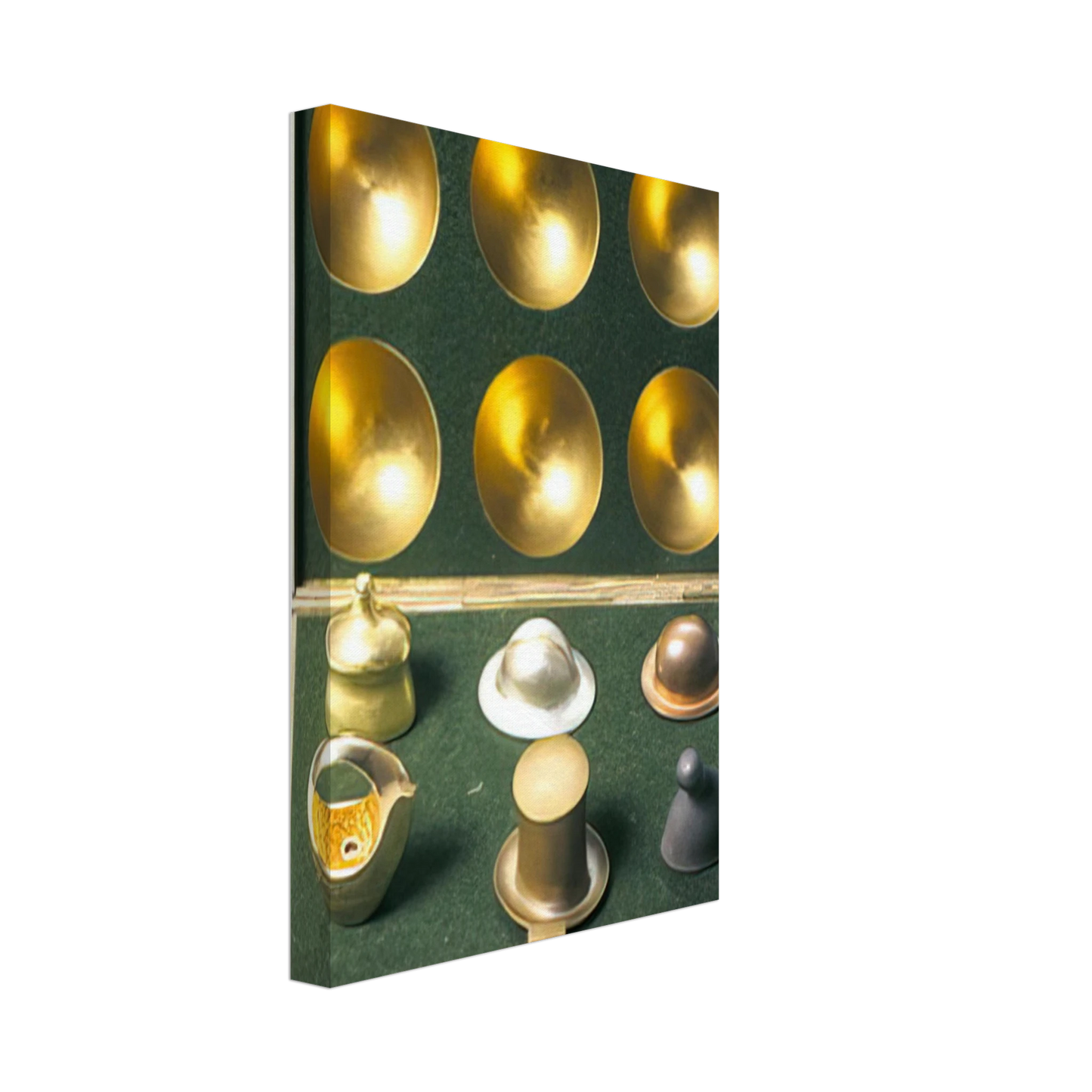 Dieter Roth - Hat Ring - 1971 Canvas - 40x60 cm / 16x24 inches-canvas