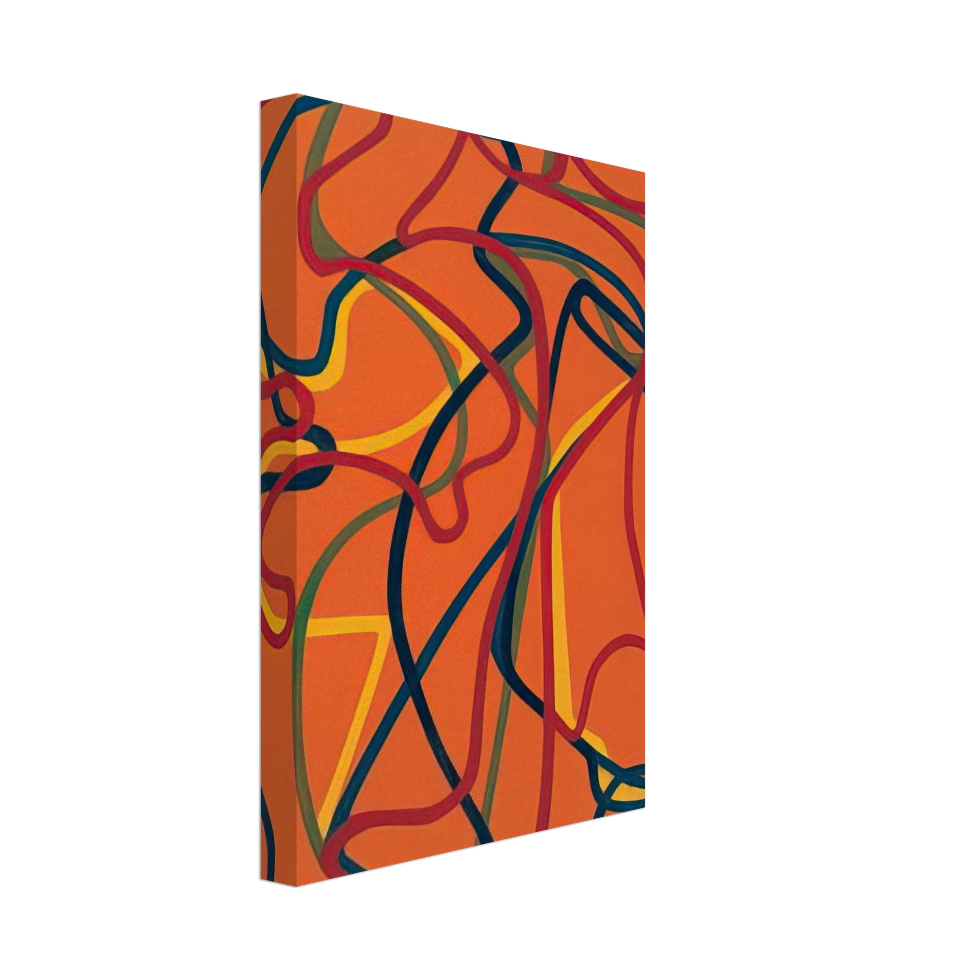 Brice Marden - 6 Red Rock 1 - 2002 Canvas - 40x60 cm / 16x24 inches-canvas