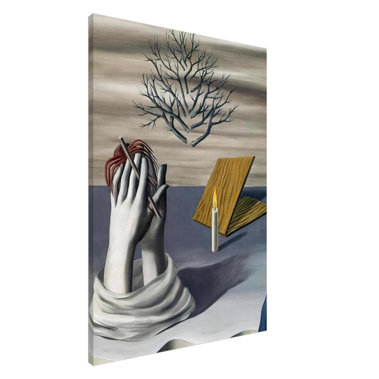 Rene Magritte - THE DAWN OF CAYENNE 1926 Canvas - 20x30 cm / 8x12 inches-canvas