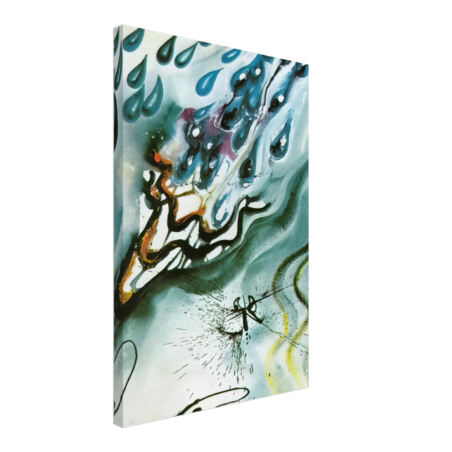 Salvador Dali - THE POOL OF TEARS Canvas - 40x60 cm / 16x24 inches-canvas