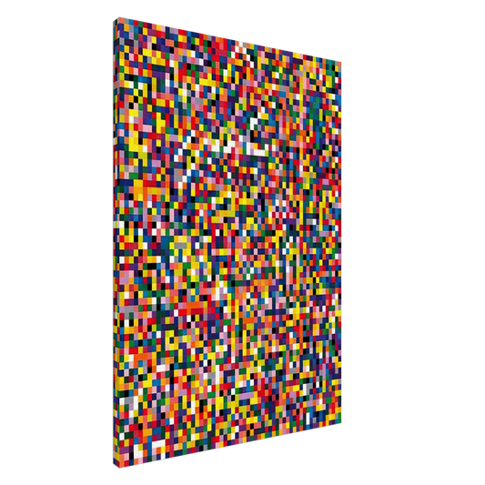 Gerhard Richter - 4900 COLOURS 2007 Canvas - 20x30 cm / 8x12 inches-canvas