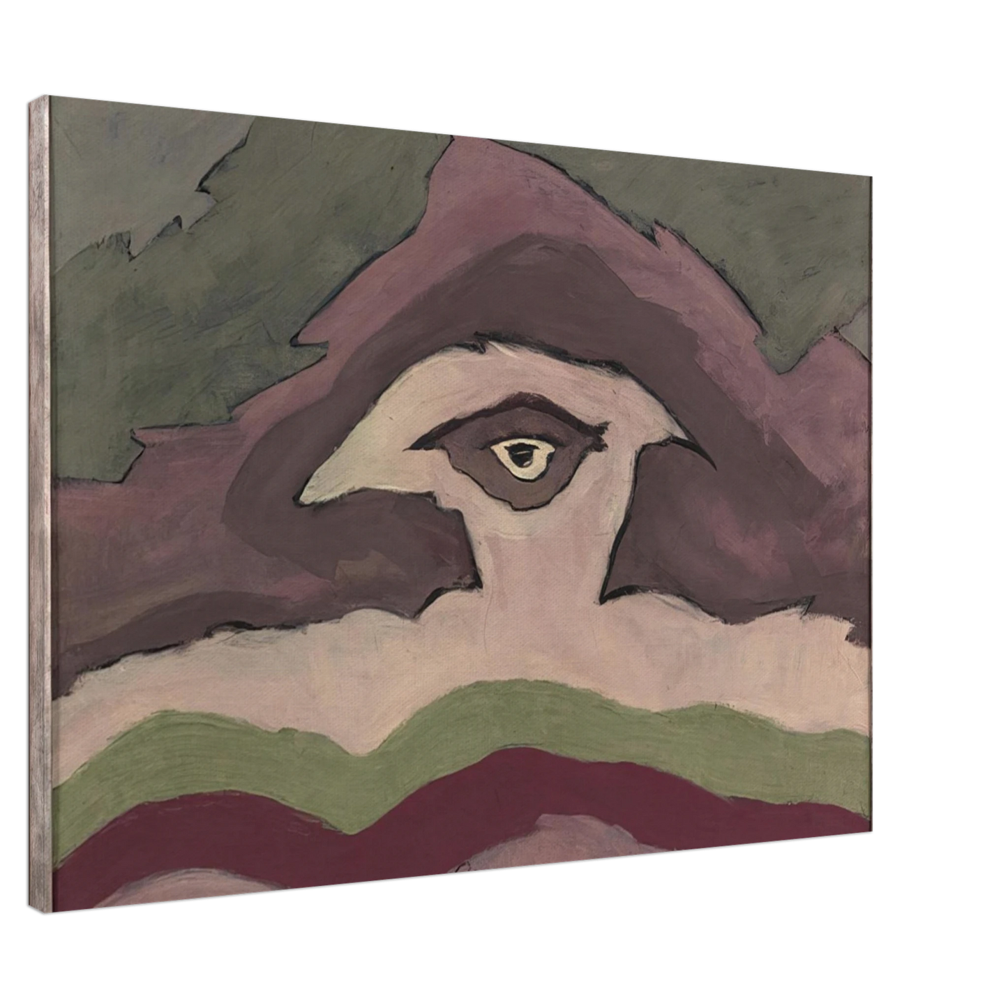 Arthur Dove - Storm Clouds - 1935 Canvas - 20x30 cm / 8x12 inches-canvas