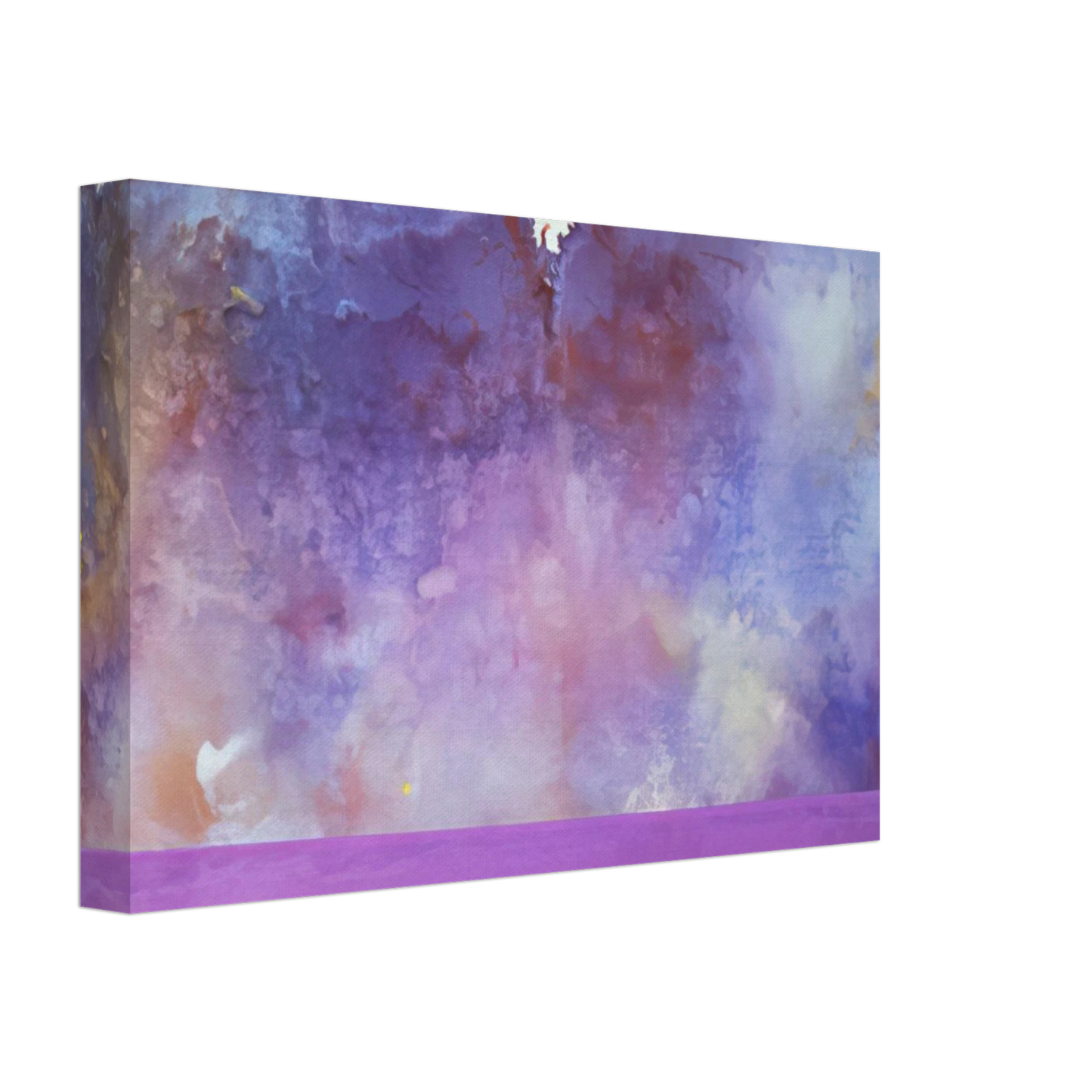 Ronnie Landfield - Diamond Lake - 1969 Canvas - 70x100 cm / 28x40 inches-canvas