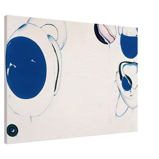 Sam Francis - Blue Balls VIII Canvas - 20x30 cm / 8x12 inches-canvas