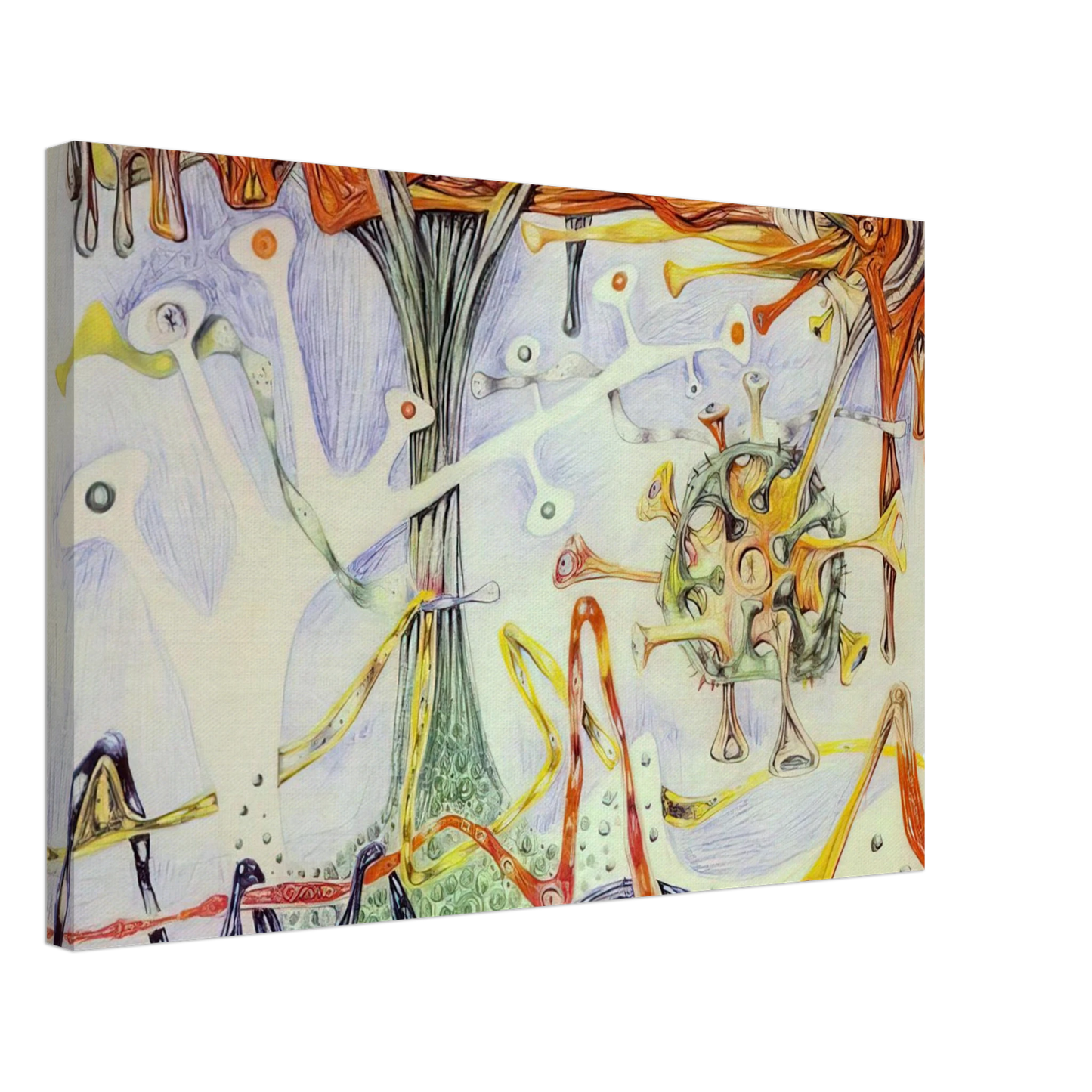 Roberto Matta - MORPHOLOGY 1937 Canvas - 40x60 cm / 16x24 inches-canvas