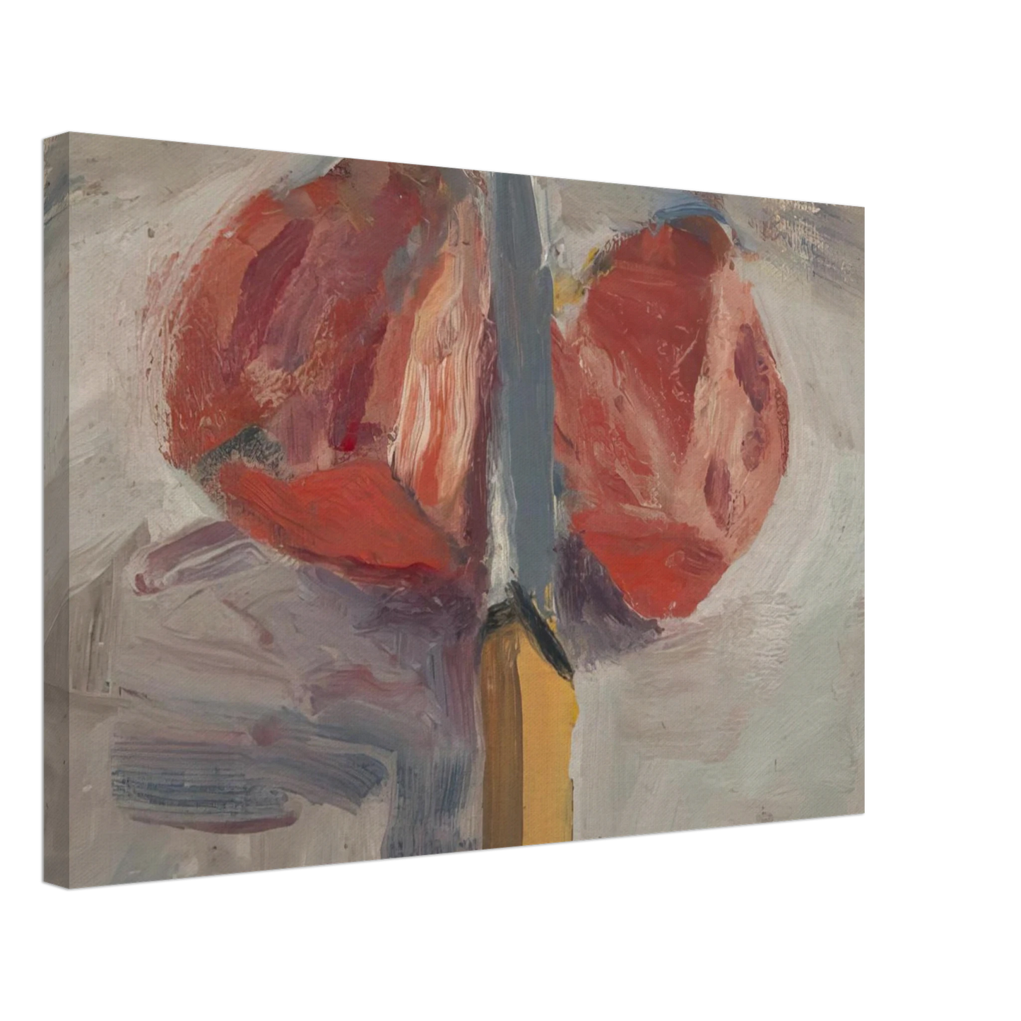 Richard Diebenkorn - Tomato and Knife Canvas - 40x60 cm / 16x24 inches-canvas