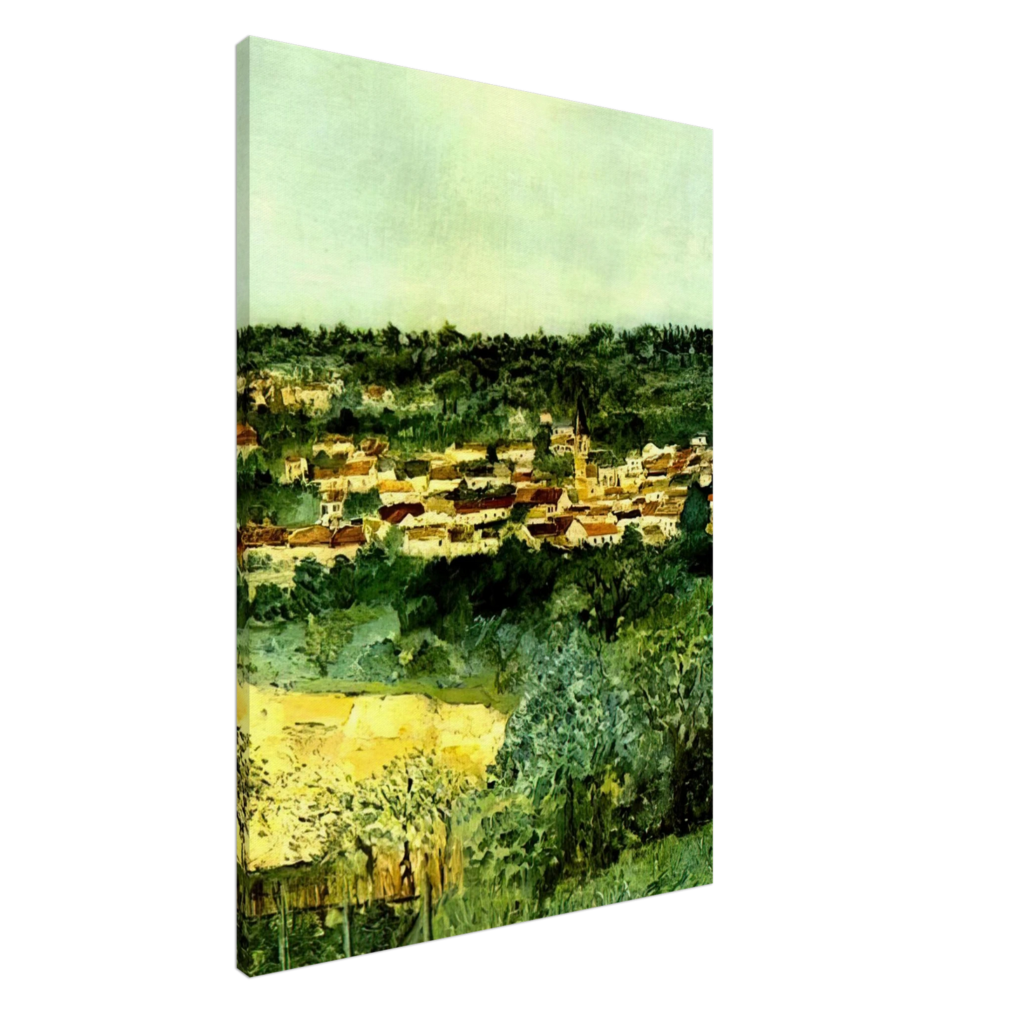 Maurice Utrillo - VIEW OF MONTMAGNY Canvas - 20x30 cm / 8x12 inches-canvas