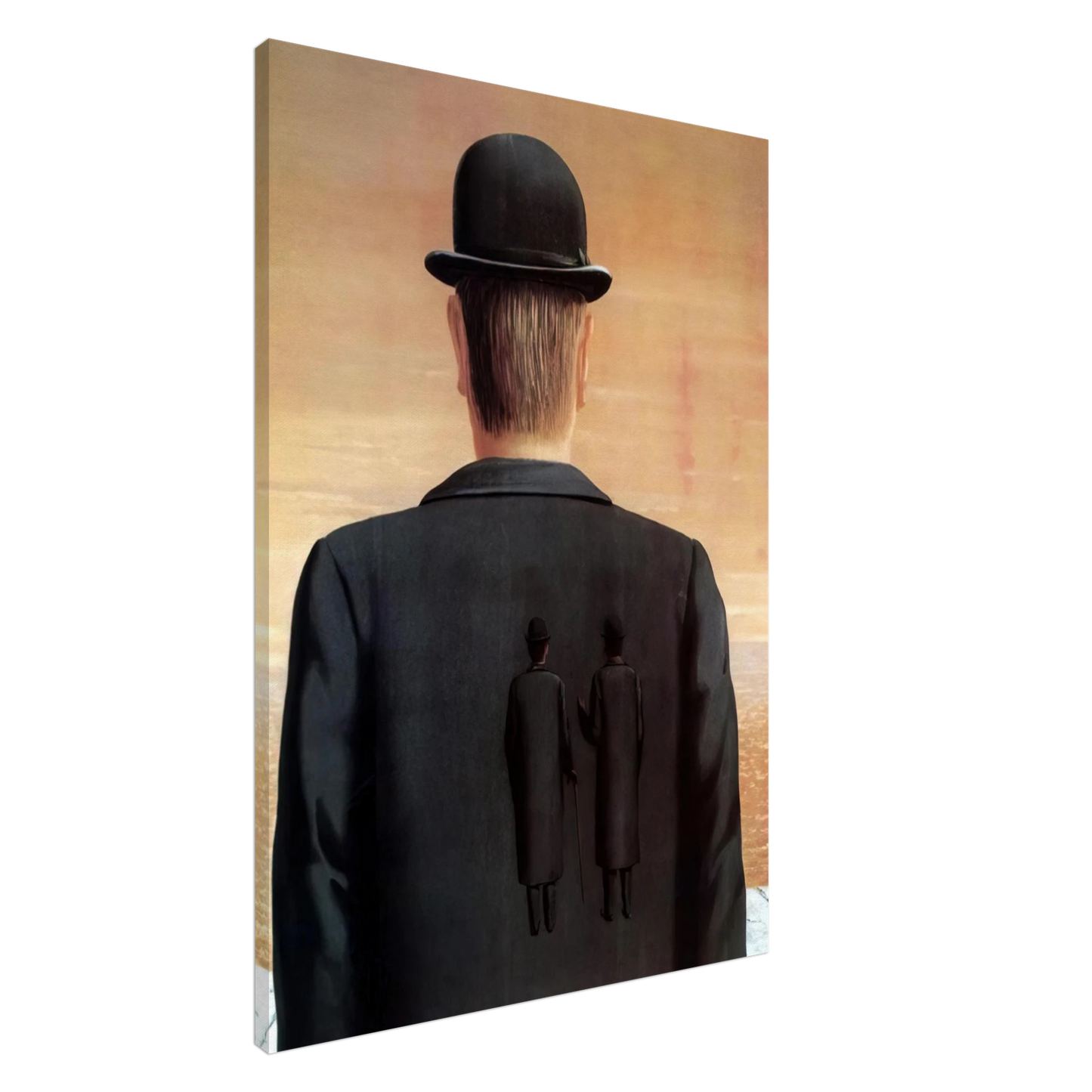 Rene Magritte - THE SPIRIT OF ADVENTURE 1962 Canvas - 20x30 cm / 8x12 inches-canvas