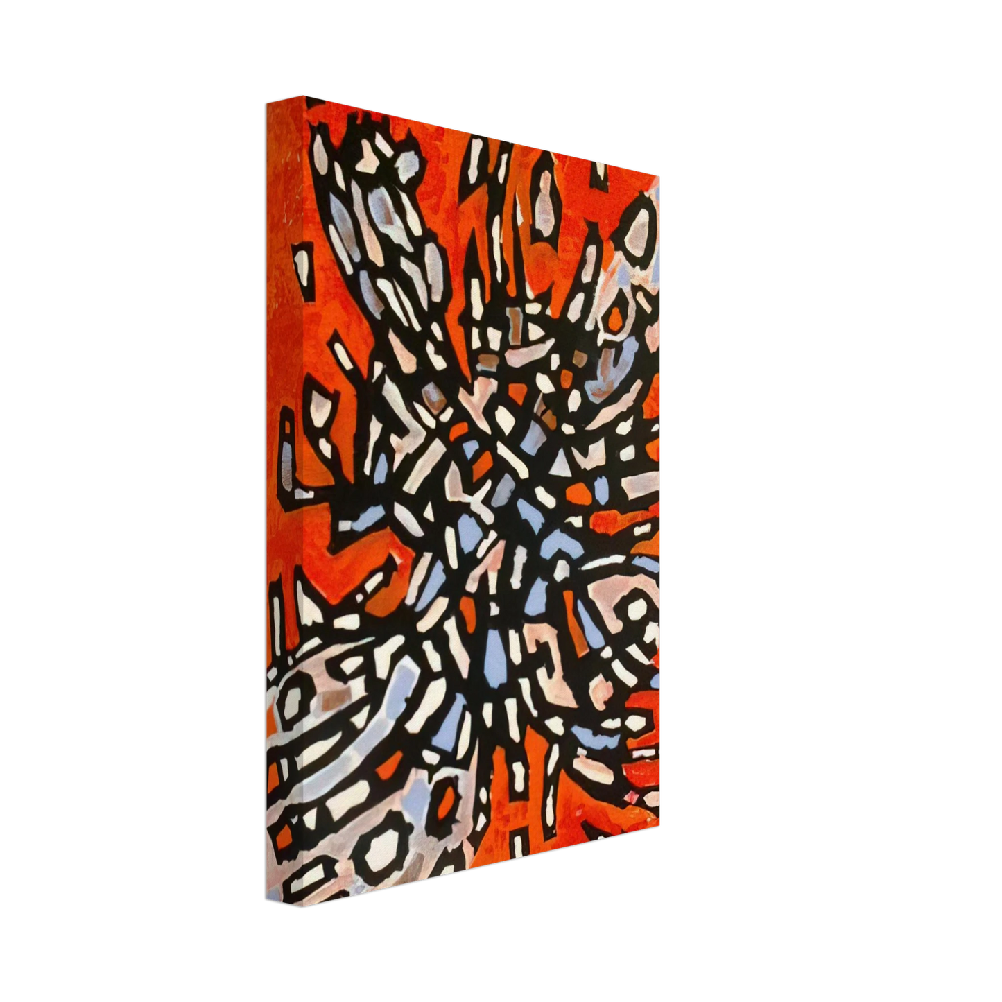 Alfred Manessier - Plate from Les Cantiques Spirituels - 1958 Canvas - 70x100 cm / 28x40 inches-canvas