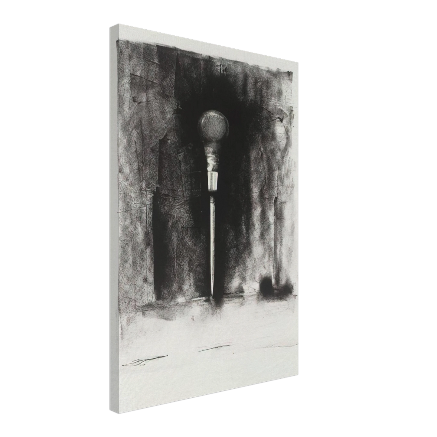 Jim Dine - UNTITLED FROM TEN WINTER TOOLS 1973 3 Canvas - 70x100 cm / 28x40 inches-canvas