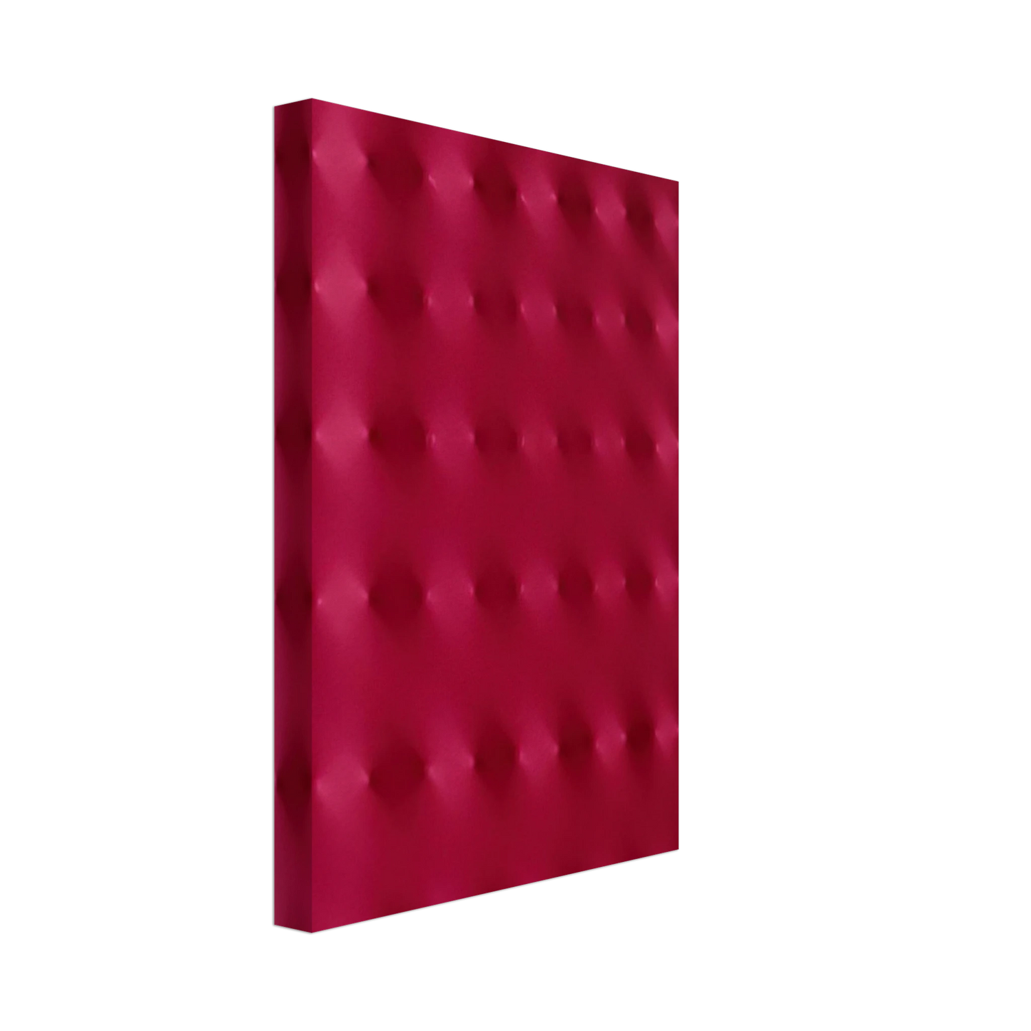 Enrico Castellani - Superficie rossa - 2006 Canvas - 70x100 cm / 28x40 inches-canvas