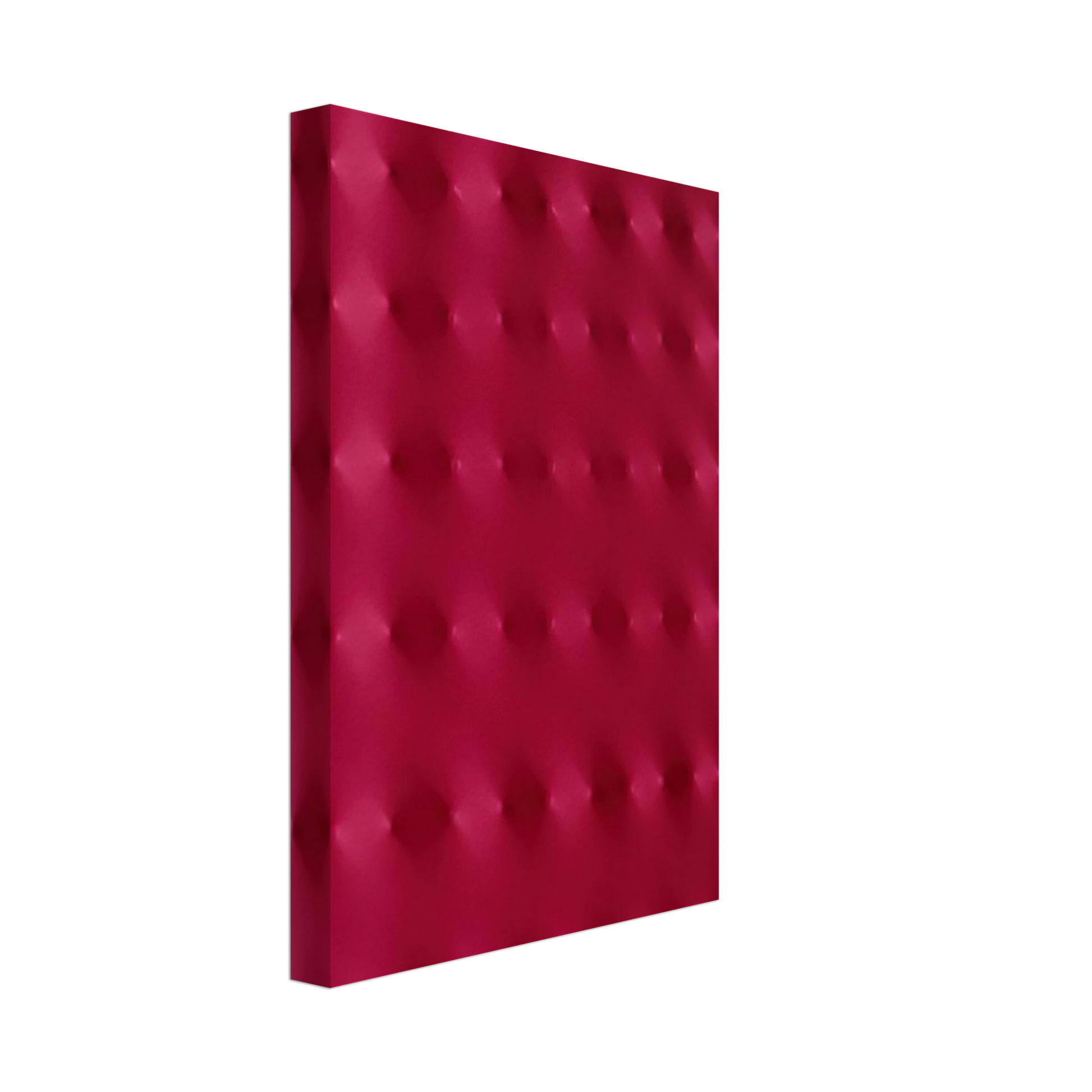 Enrico Castellani - Superficie rossa - 2006 Canvas - 70x100 cm / 28x40 inches-canvas