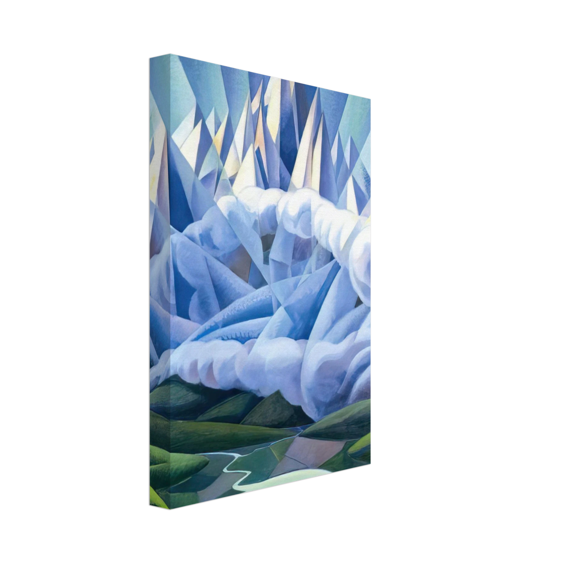 Gerardo Dottori - Forme ascenzionali o Forze ascenzionali - 1930 Canvas - 70x100 cm / 28x40 inches-canvas