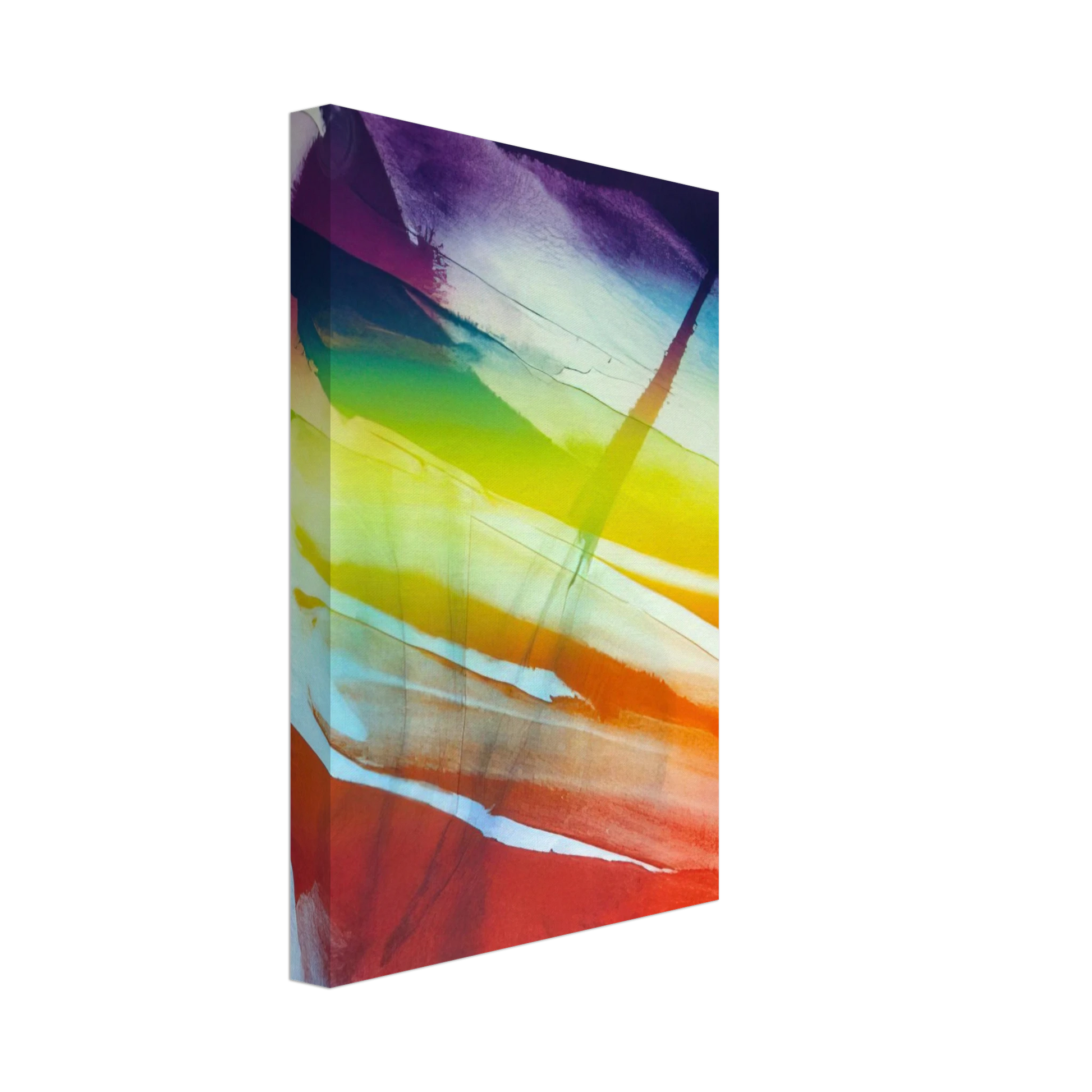 Paul Jenkins - Phenomena Franklin s Kite Canvas - 40x60 cm / 16x24 inches-canvas