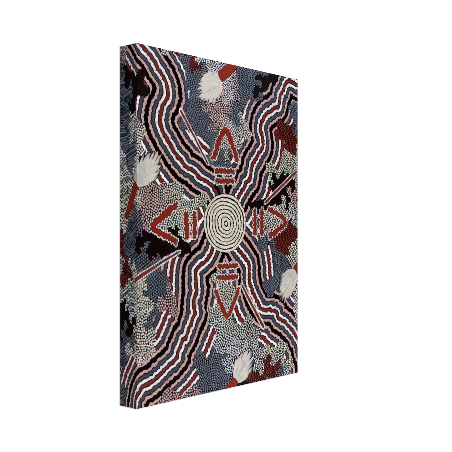 Clifford Possum Tjapaltjarri - Untitled - 1997 Canvas - 70x100 cm / 28x40 inches-canvas