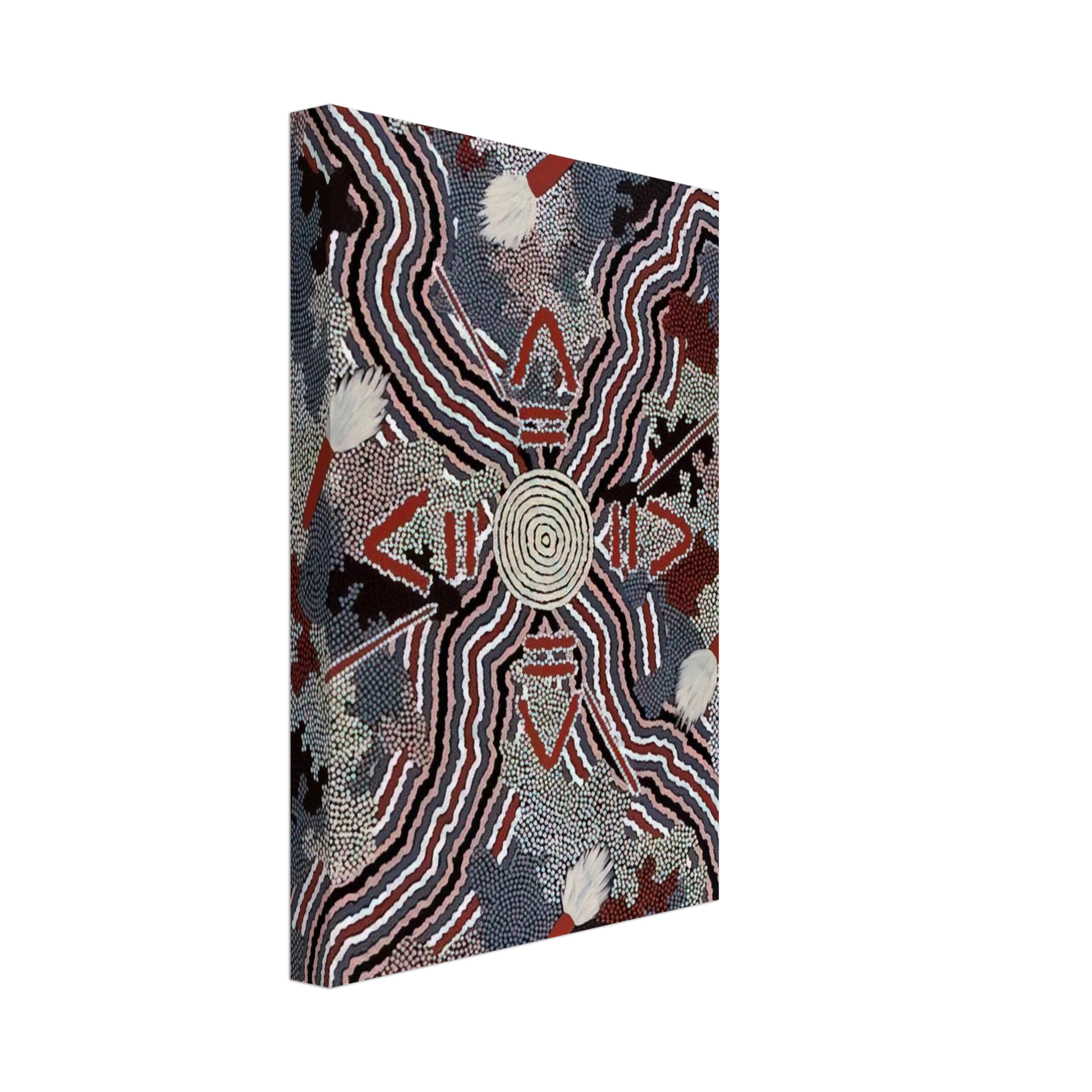Clifford Possum Tjapaltjarri - Untitled - 1997 Canvas - 70x100 cm / 28x40 inches-canvas