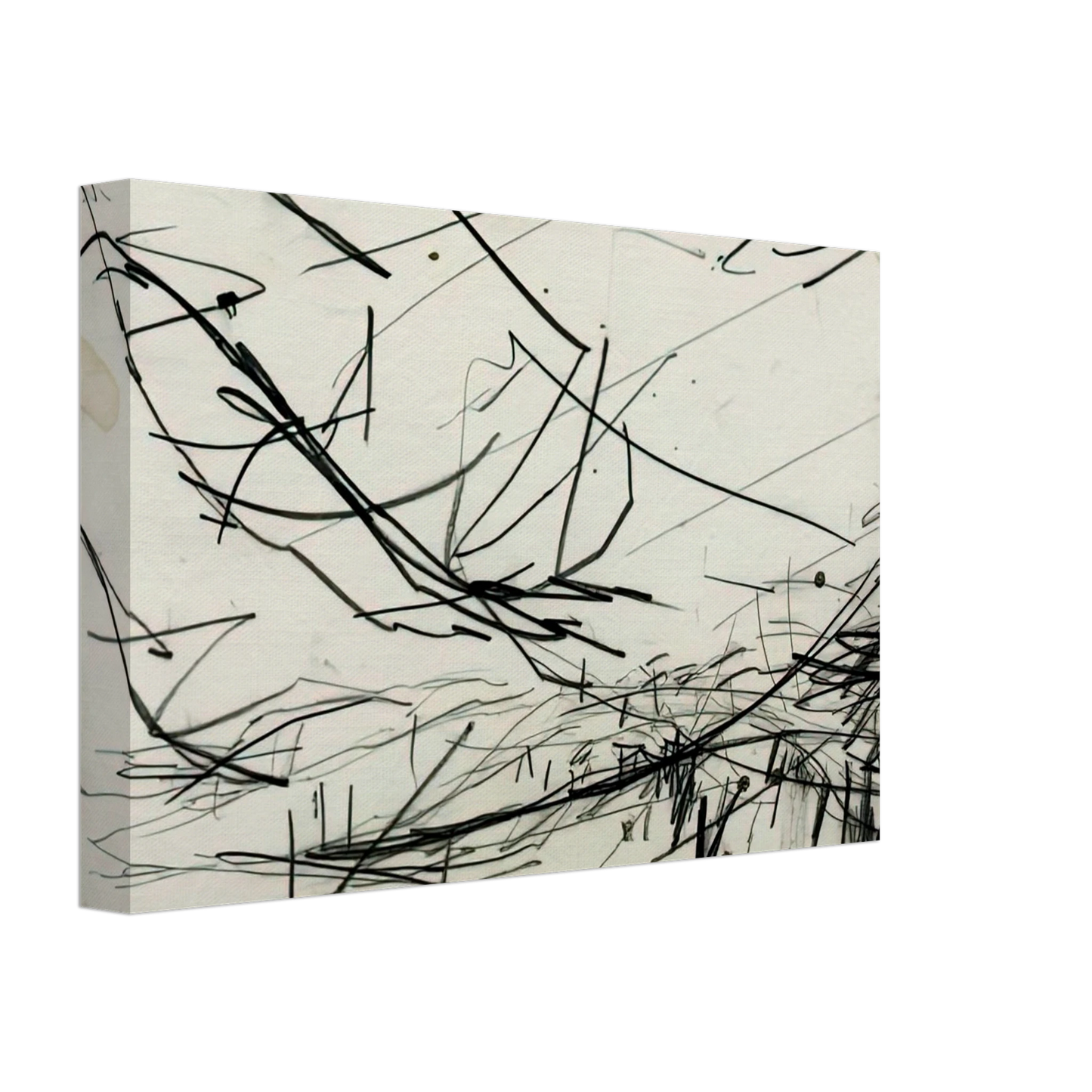 Frank Auerbach - WORKING DRAWING FOR PRIMROSE HILL Canvas - 40x60 cm / 16x24 inches-canvas