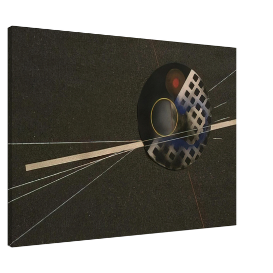 Laszlo Moholy-Nagy - Emery Paper collage Canvas - 20x30 cm / 8x12 inches-canvas
