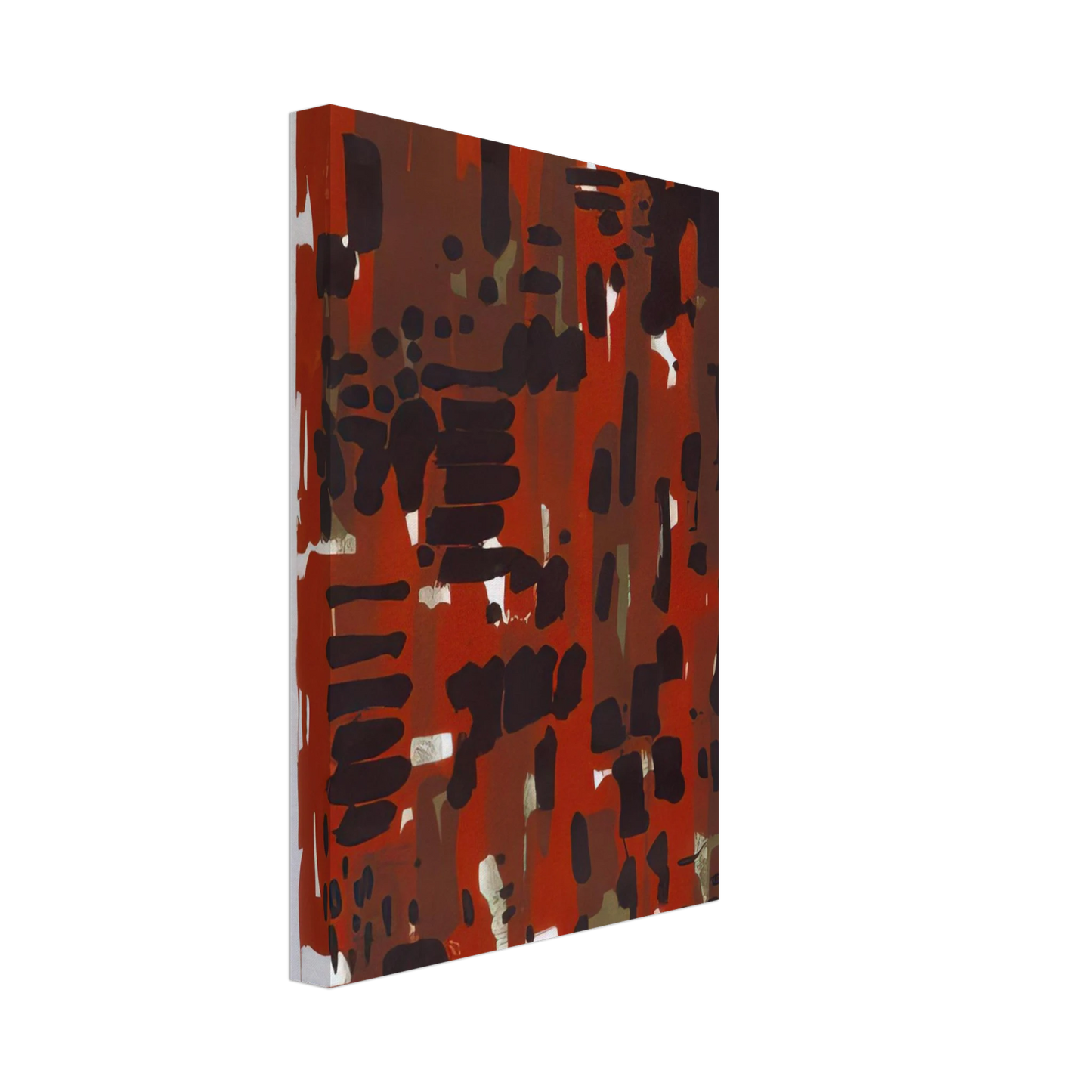 Patrick Heron - Red Garden - 1956 Canvas - 70x100 cm / 28x40 inches-canvas