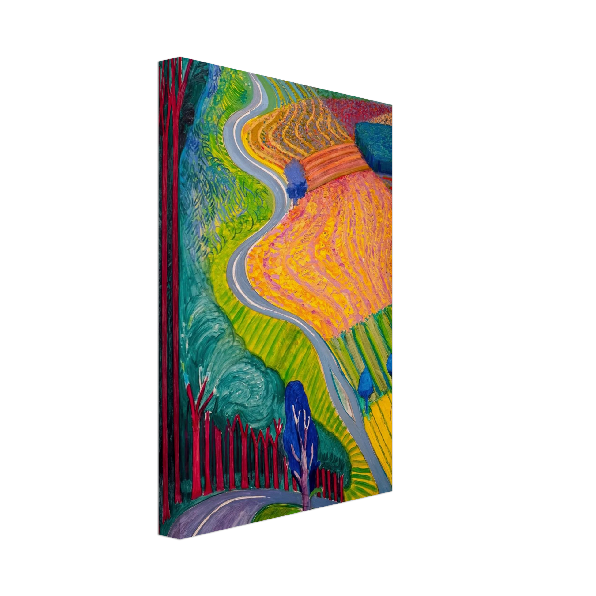 David Hockney - David Hockney Canvas - 40x60 cm / 16x24 inches-canvas