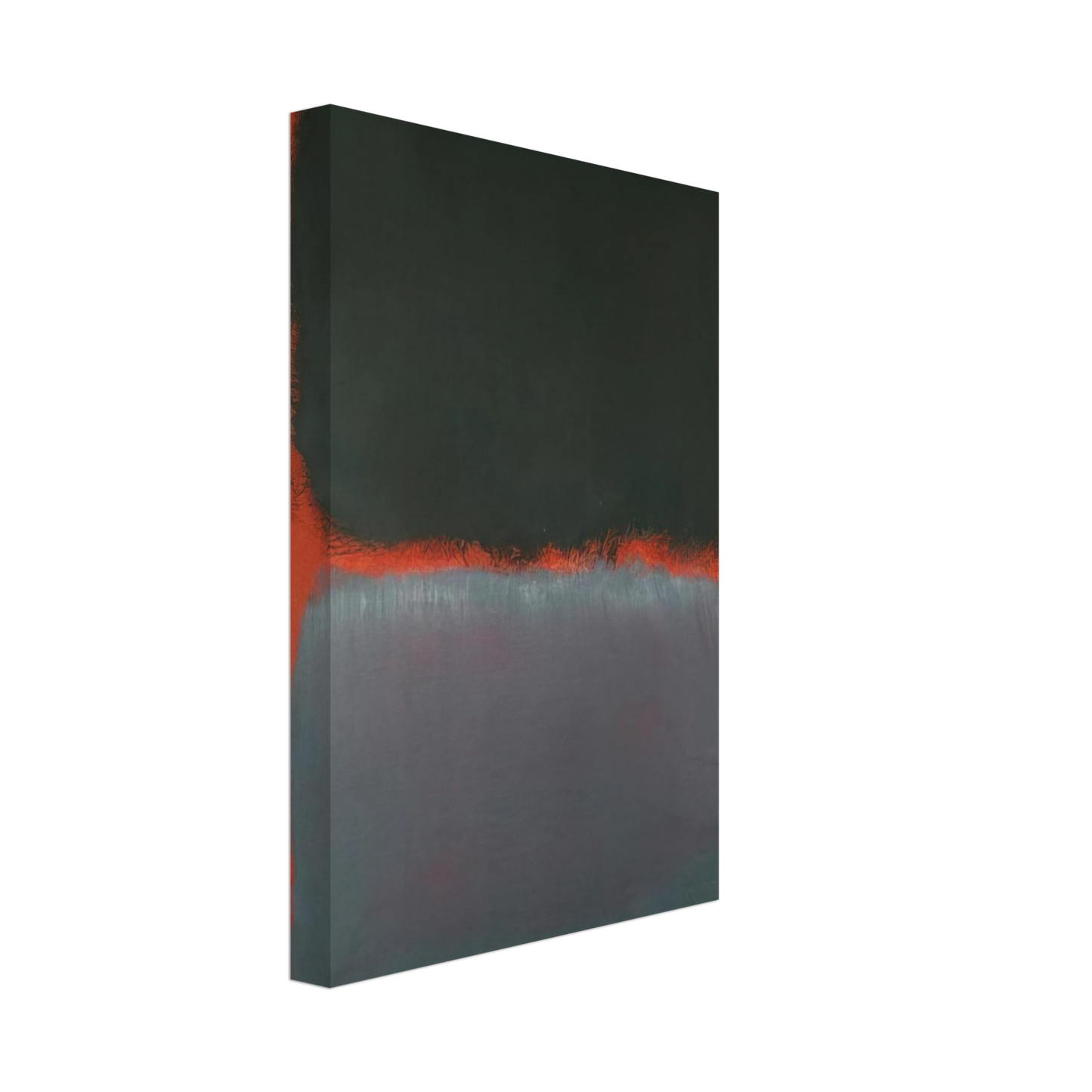 Mark Rothko - Untitled Gray, Gray on Red - 1968 Canvas - 70x100 cm / 28x40 inches-canvas