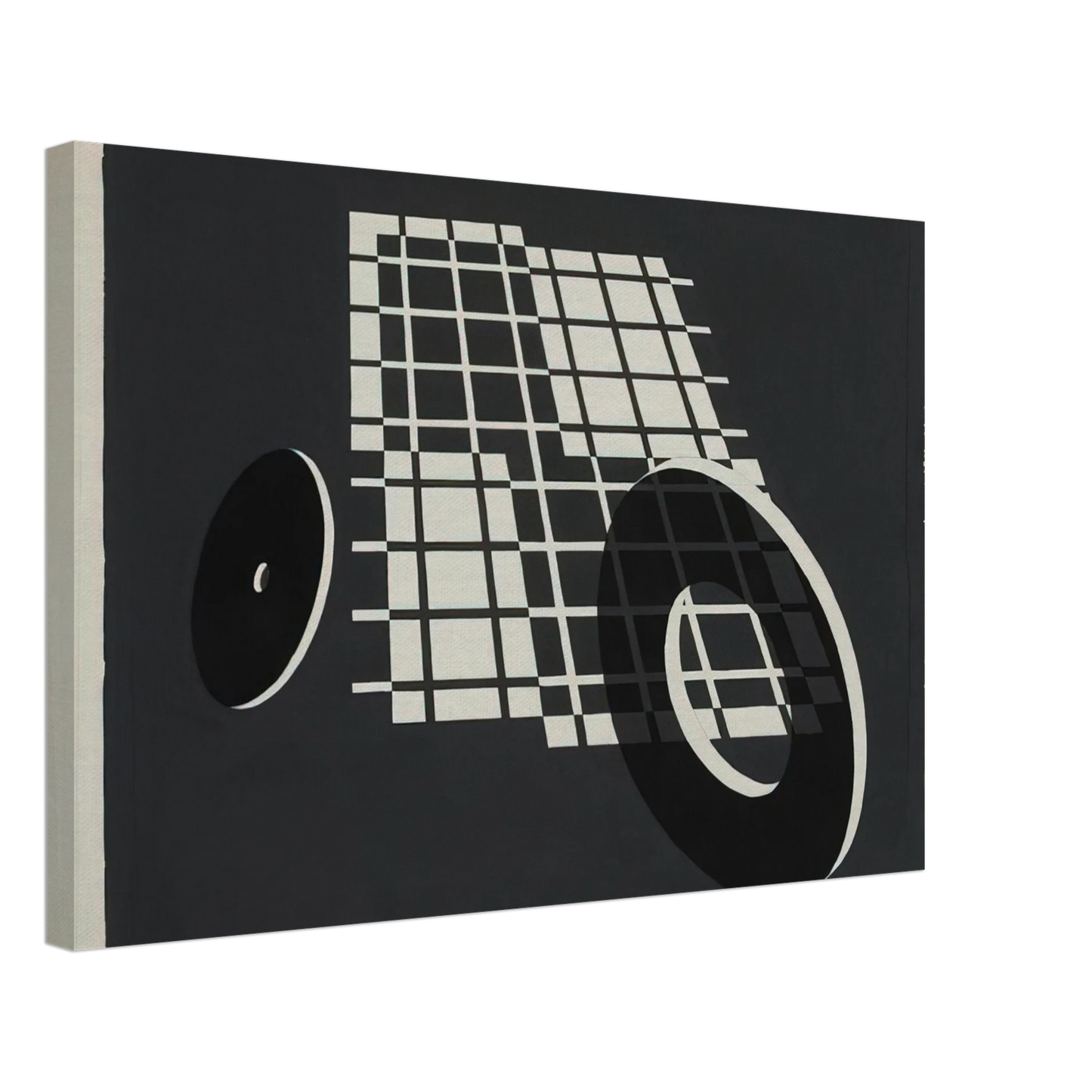 Josef Albers - ROLLING AFTER 1928 Canvas - 70x100 cm / 28x40 inches-canvas