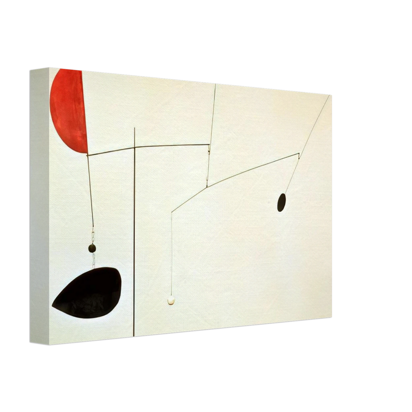 Alexander Calder - STEEL FISH 1934 Canvas - 40x60 cm / 16x24 inches-canvas