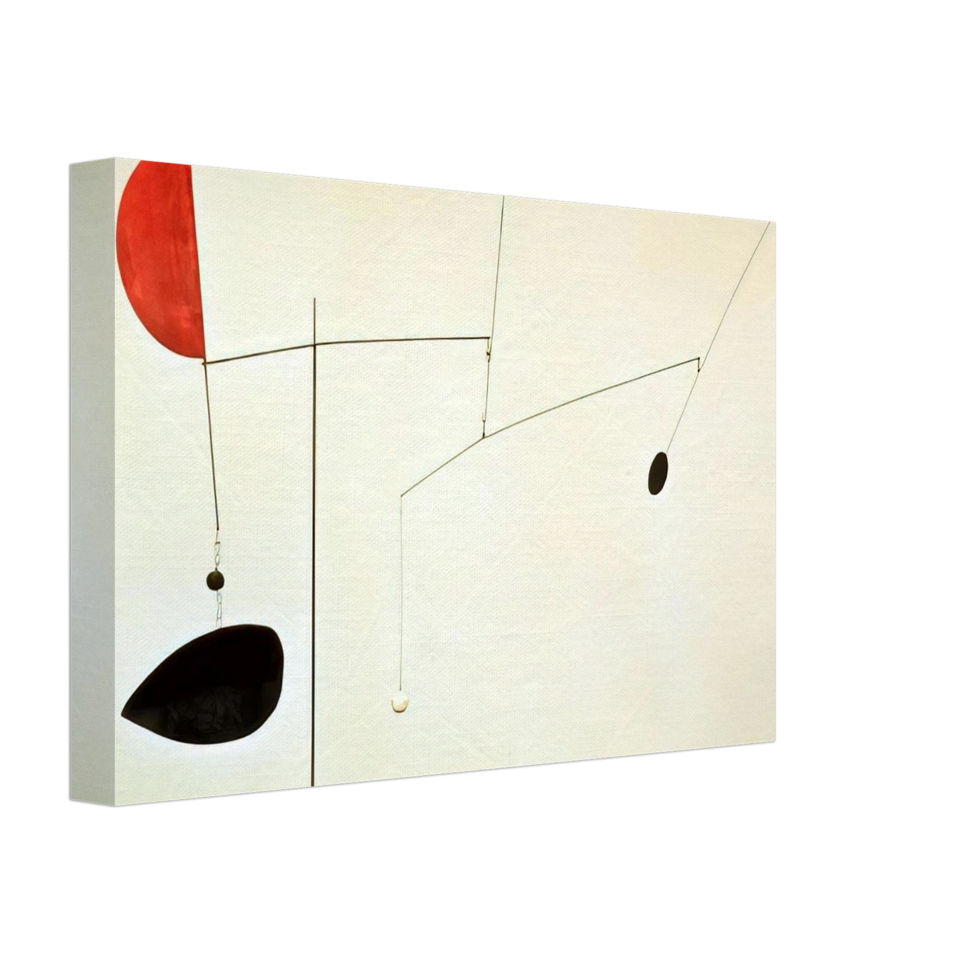 Alexander Calder - STEEL FISH 1934 Canvas - 40x60 cm / 16x24 inches-canvas