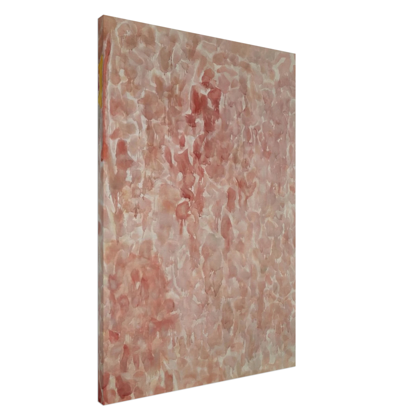 Sam Francis - Red and Pink Canvas - 20x30 cm / 8x12 inches-canvas