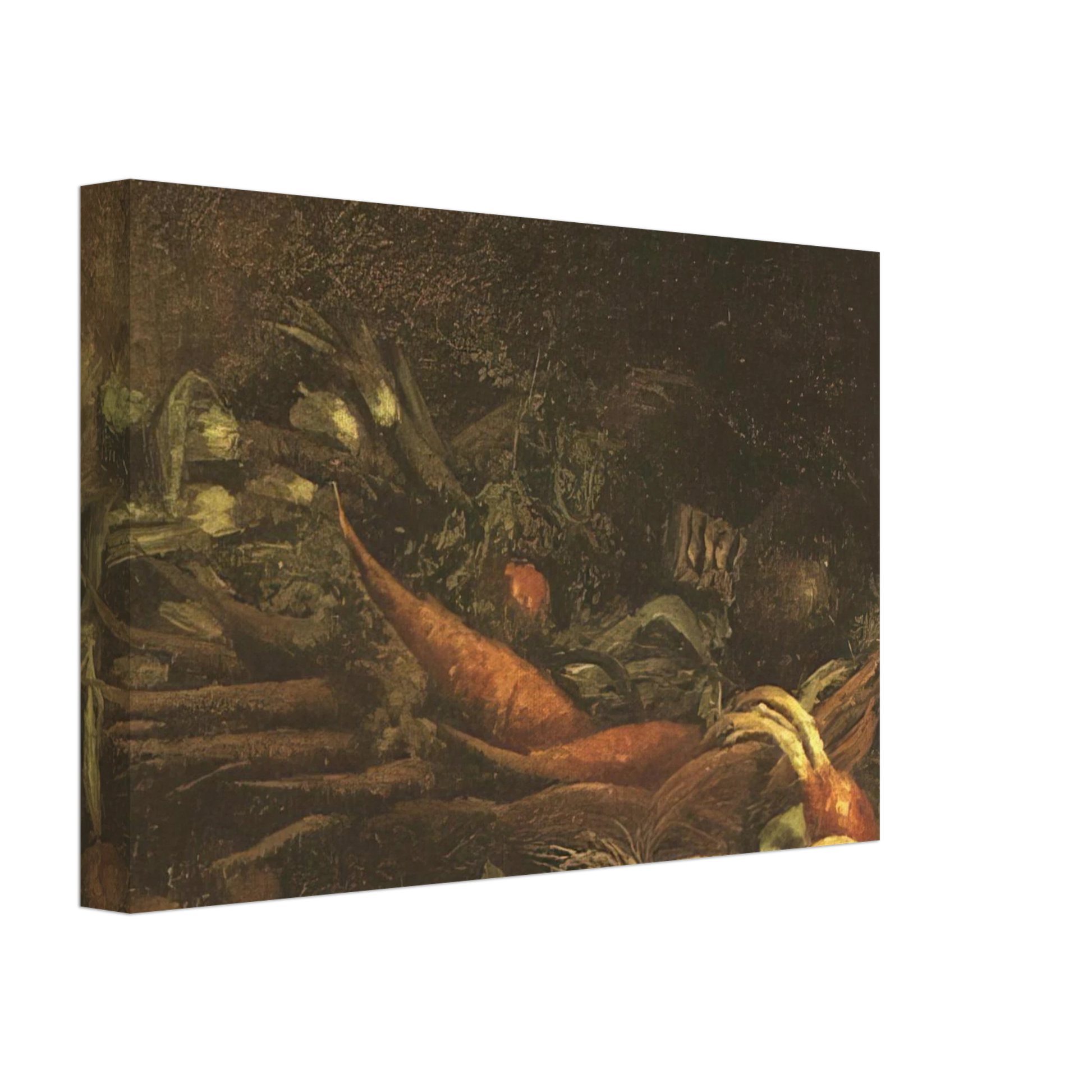 Vincent van Gogh - Still life with a basket of vegetables Canvas - 70x100 cm / 28x40 inches-canvas