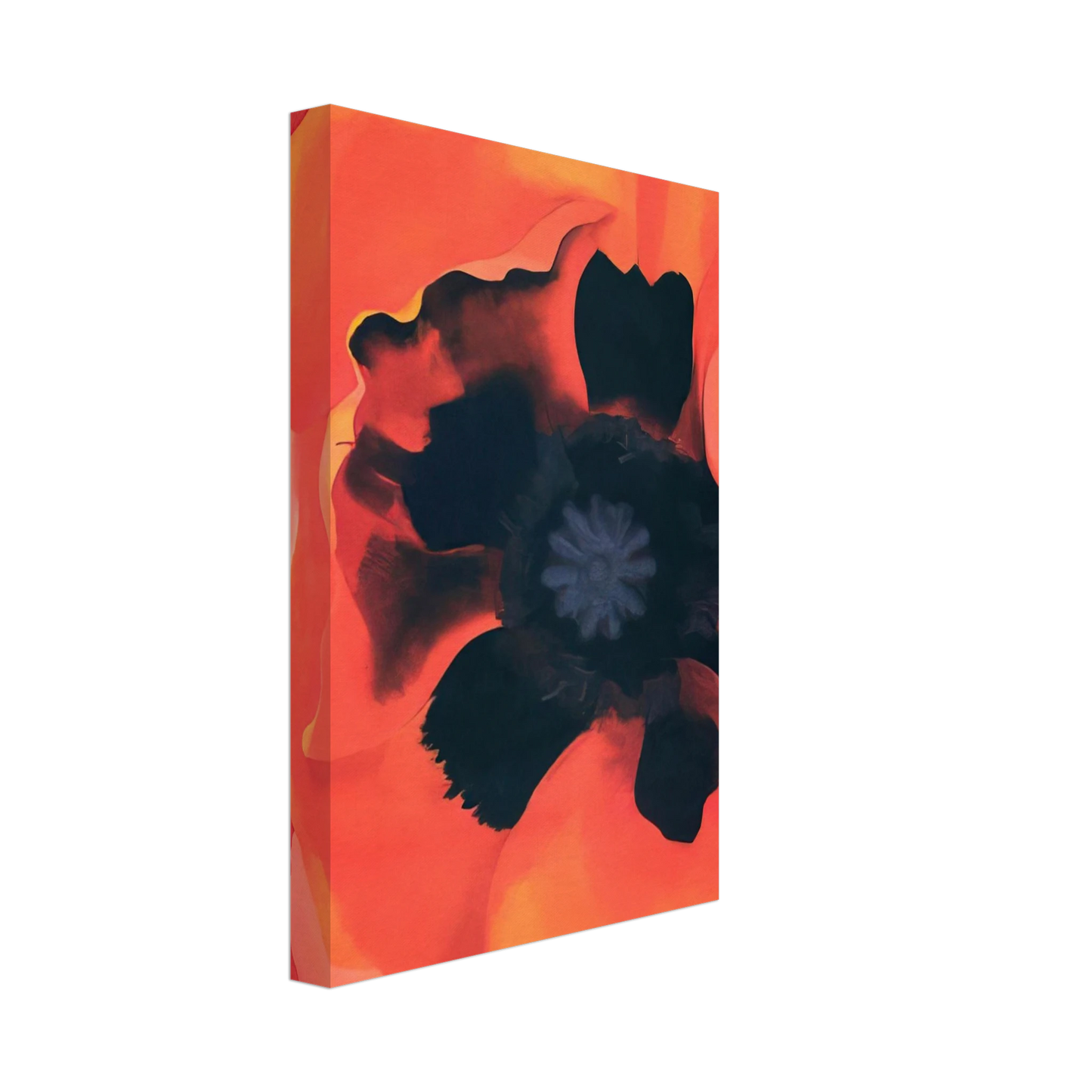 Georgia O'Keeffe - Poppy 2 Canvas - 40x60 cm / 16x24 inches-canvas