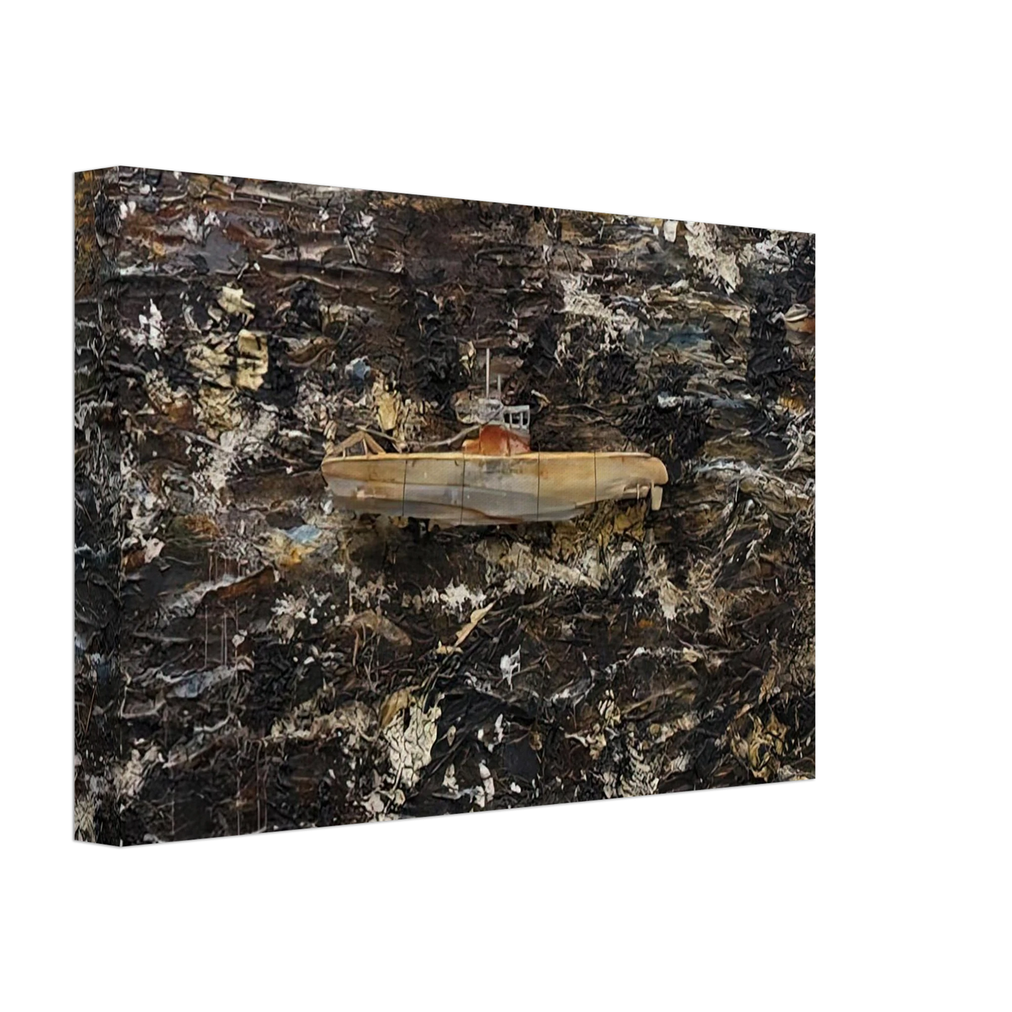 Anselm Kiefer - FOR VELIMIR KHLEBNIKOV THE DOCTRINE OF WAR BATTLES 2010 Canvas - 40x60 cm / 16x24 inches-canvas