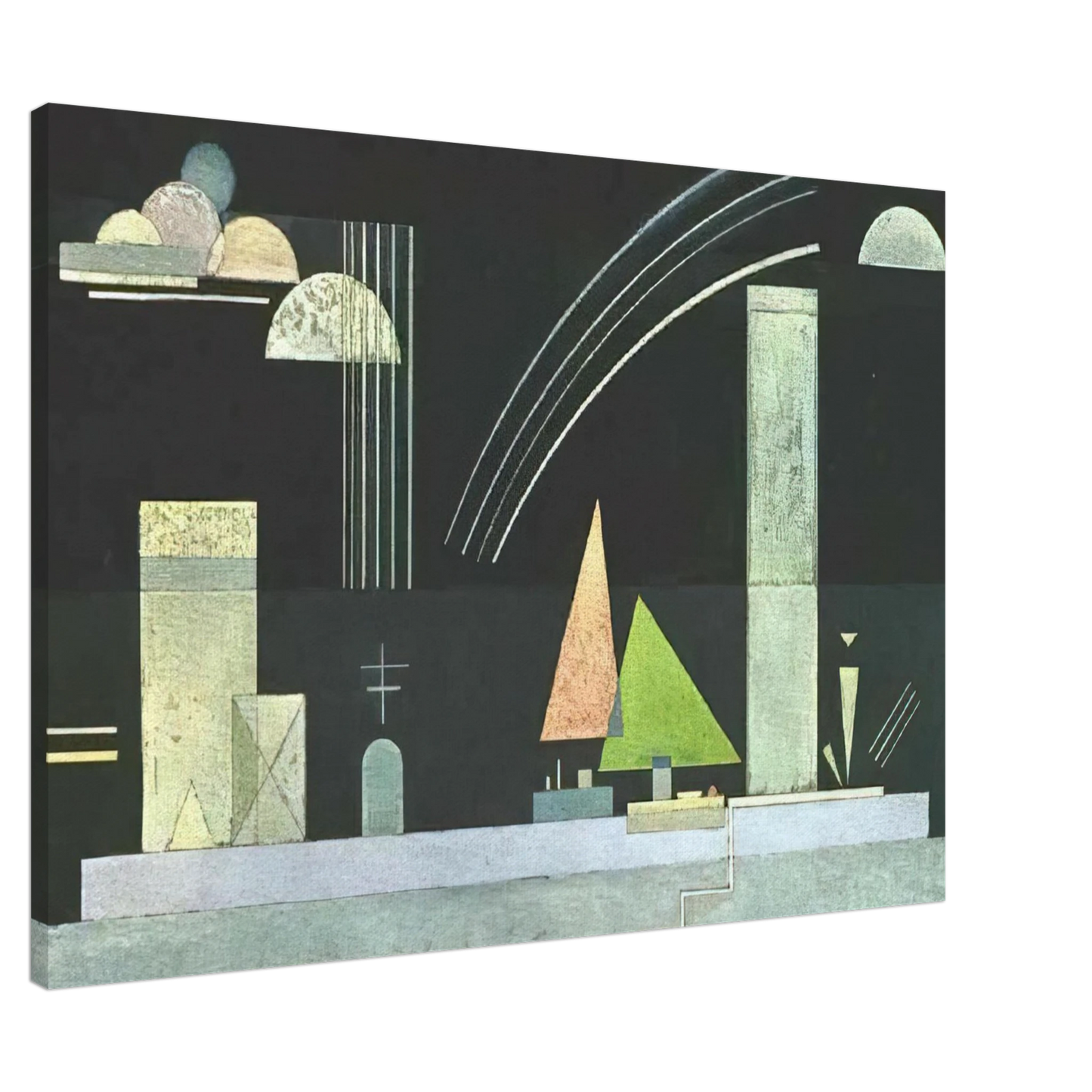 Wassily Kandinsky - AT REST Canvas - 20x30 cm / 8x12 inches-canvas