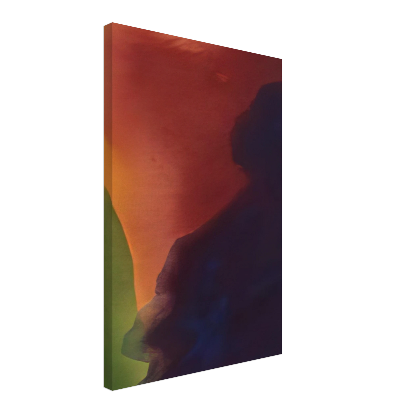 Helen Frankenthaler - Blue Atmosphere III - 1963 Canvas - 70x100 cm / 28x40 inches-canvas