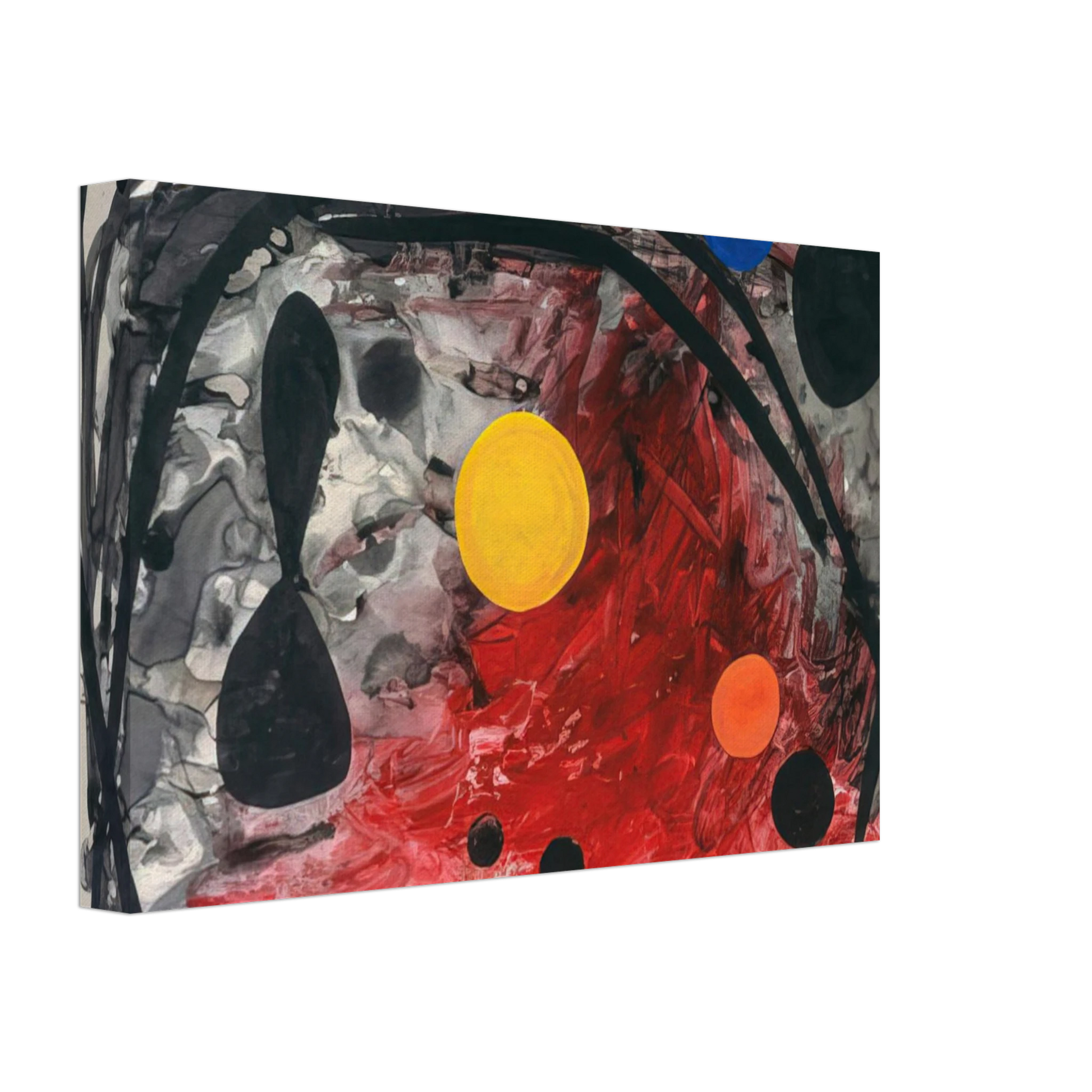 Alexander Calder - UNTITLED 1946 Canvas - 70x100 cm / 28x40 inches-canvas