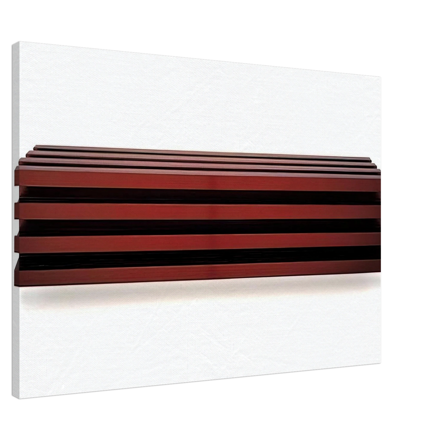 Donald Judd - Untitled Aluminum - 1991 Canvas - 20x30 cm / 8x12 inches-canvas