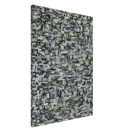 Ad Reinhardt - Number 22 - 1949 Canvas - 20x30 cm / 8x12 inches-canvas