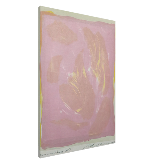 Adja Yunkers - Summer Palace - 1975 Canvas - 20x30 cm / 8x12 inches-canvas