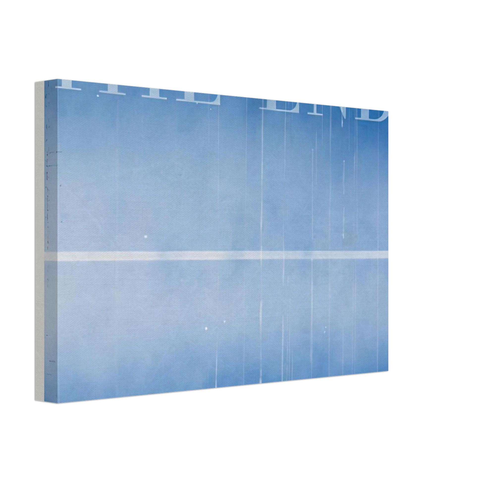 Edward Ruscha - THE END 40 2003 Canvas - 70x100 cm / 28x40 inches-canvas