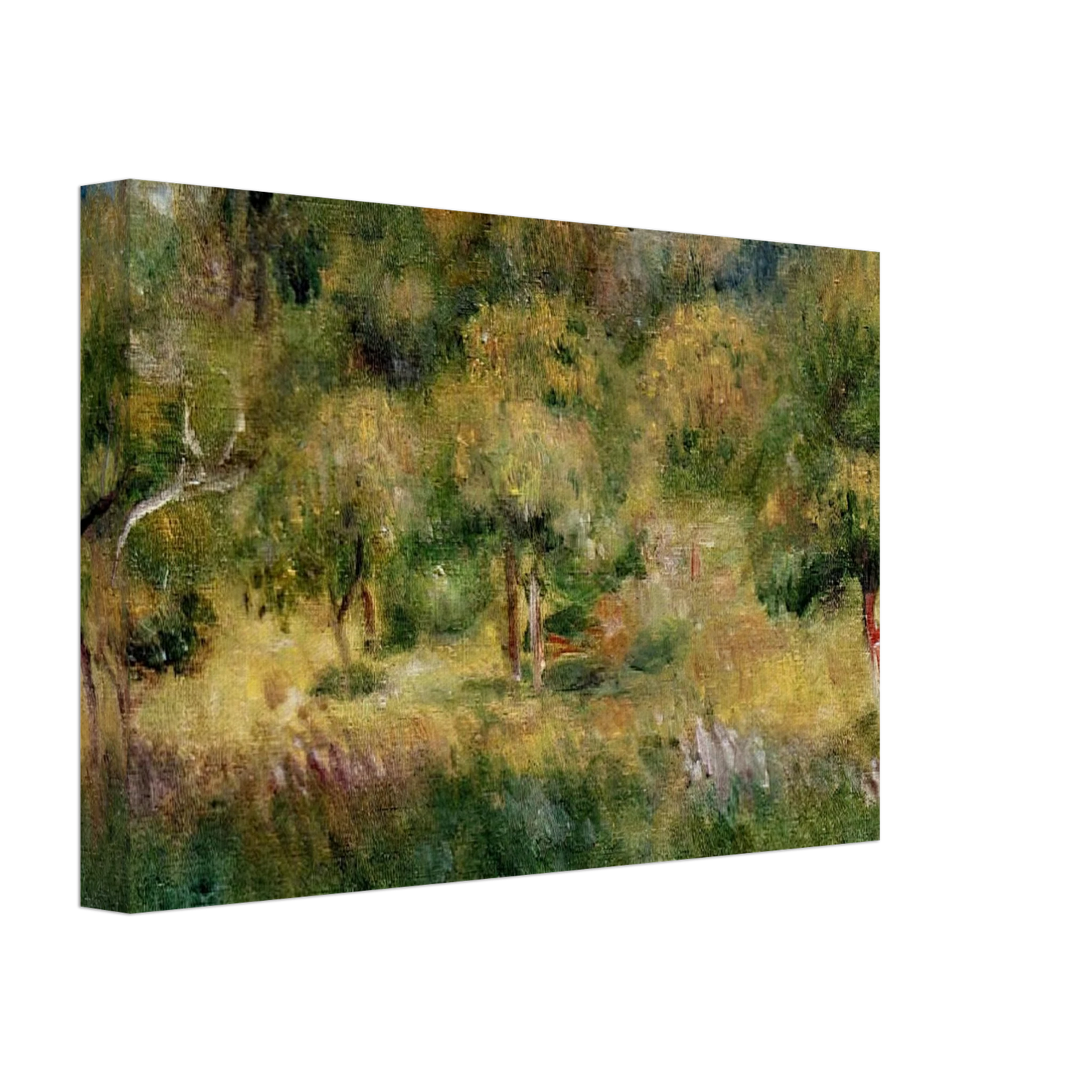 Pierre-Auguste Renoir - The Edge of the Forest in Brittany Canvas - 40x60 cm / 16x24 inches-canvas