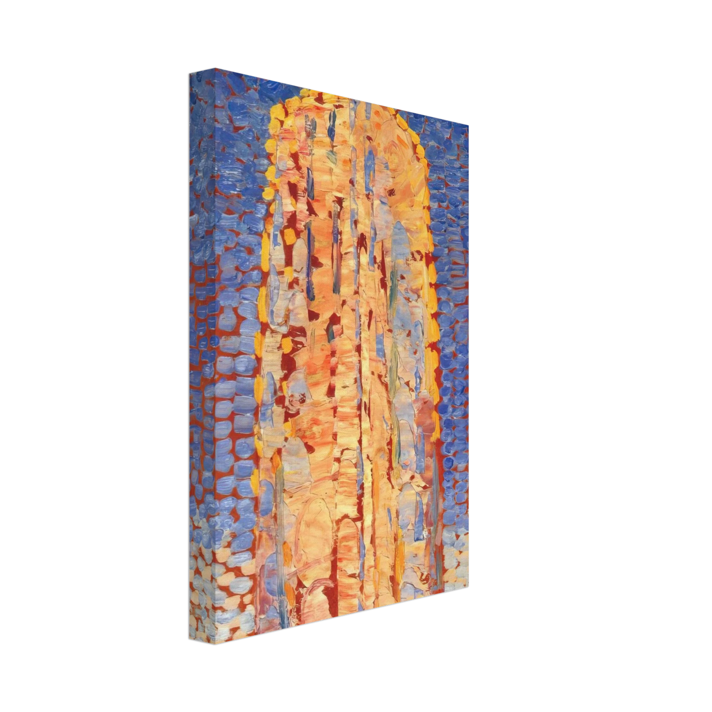 Piet Mondrian - Lighthouse in Westkapelle Canvas - 70x100 cm / 28x40 inches-canvas