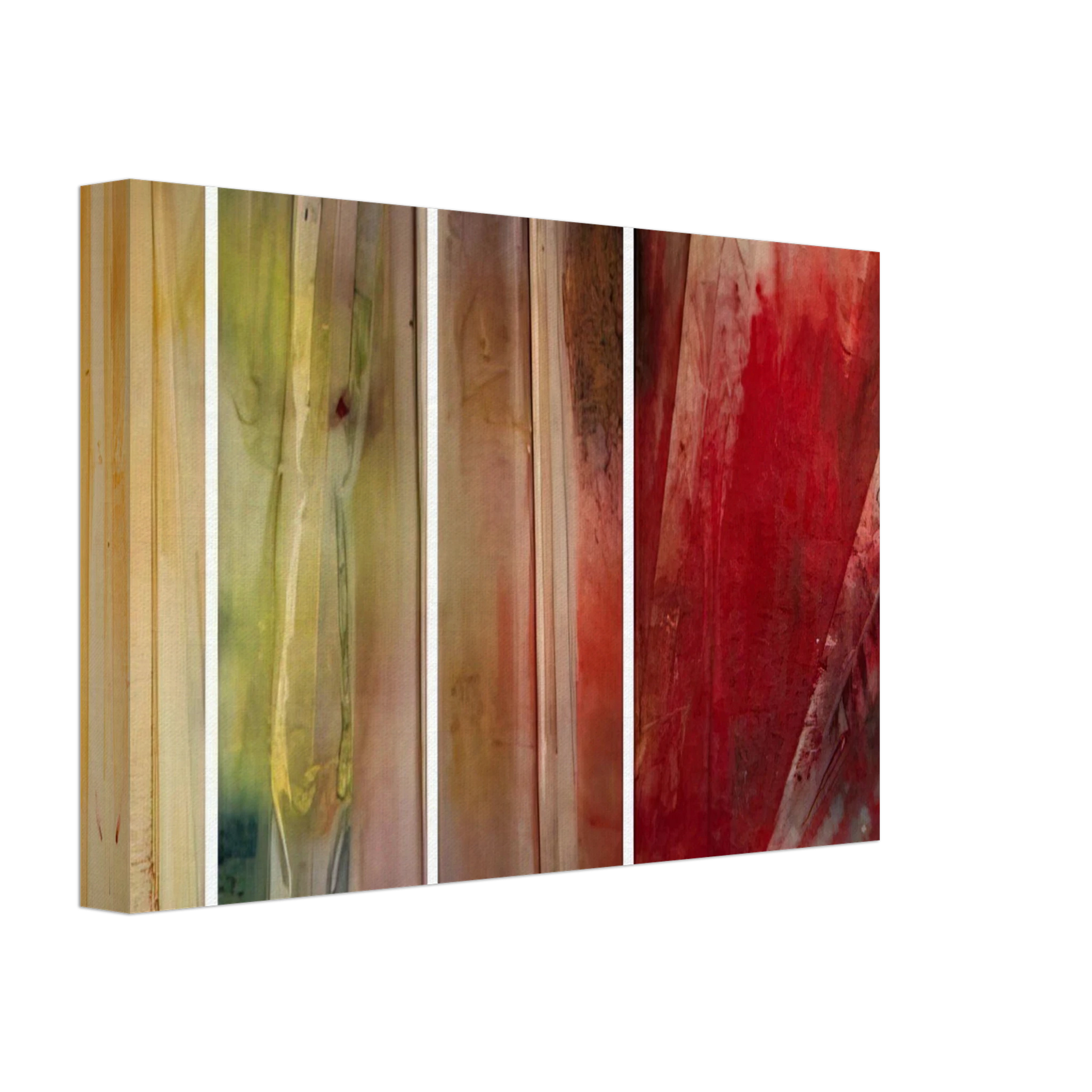 Sam Gilliam - A Warmth, A Lightness, A Glow and Then Canvas - 70x100 cm / 28x40 inches-canvas