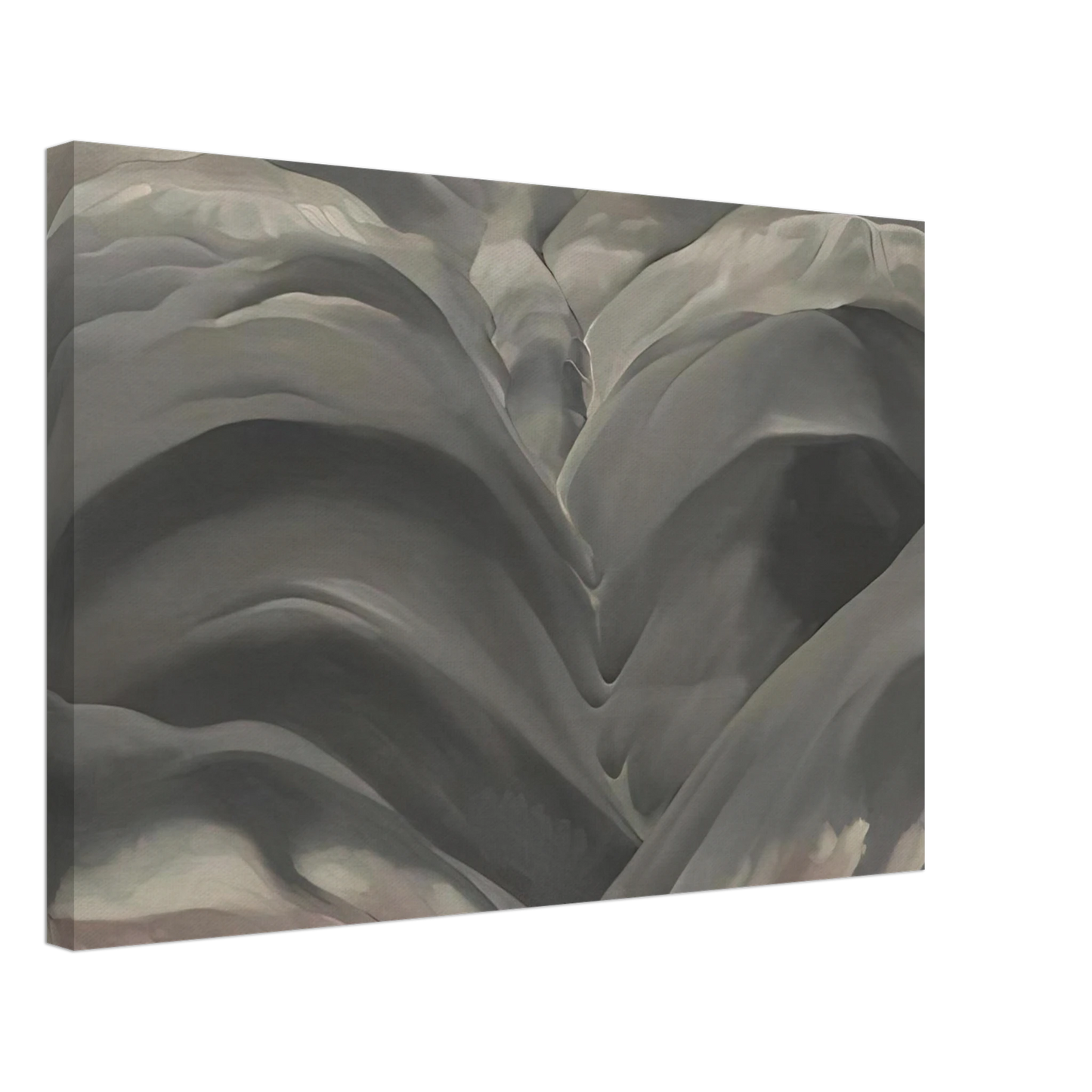 Georgia O'Keeffe - Black Place I Canvas - 70x100 cm / 28x40 inches-canvas