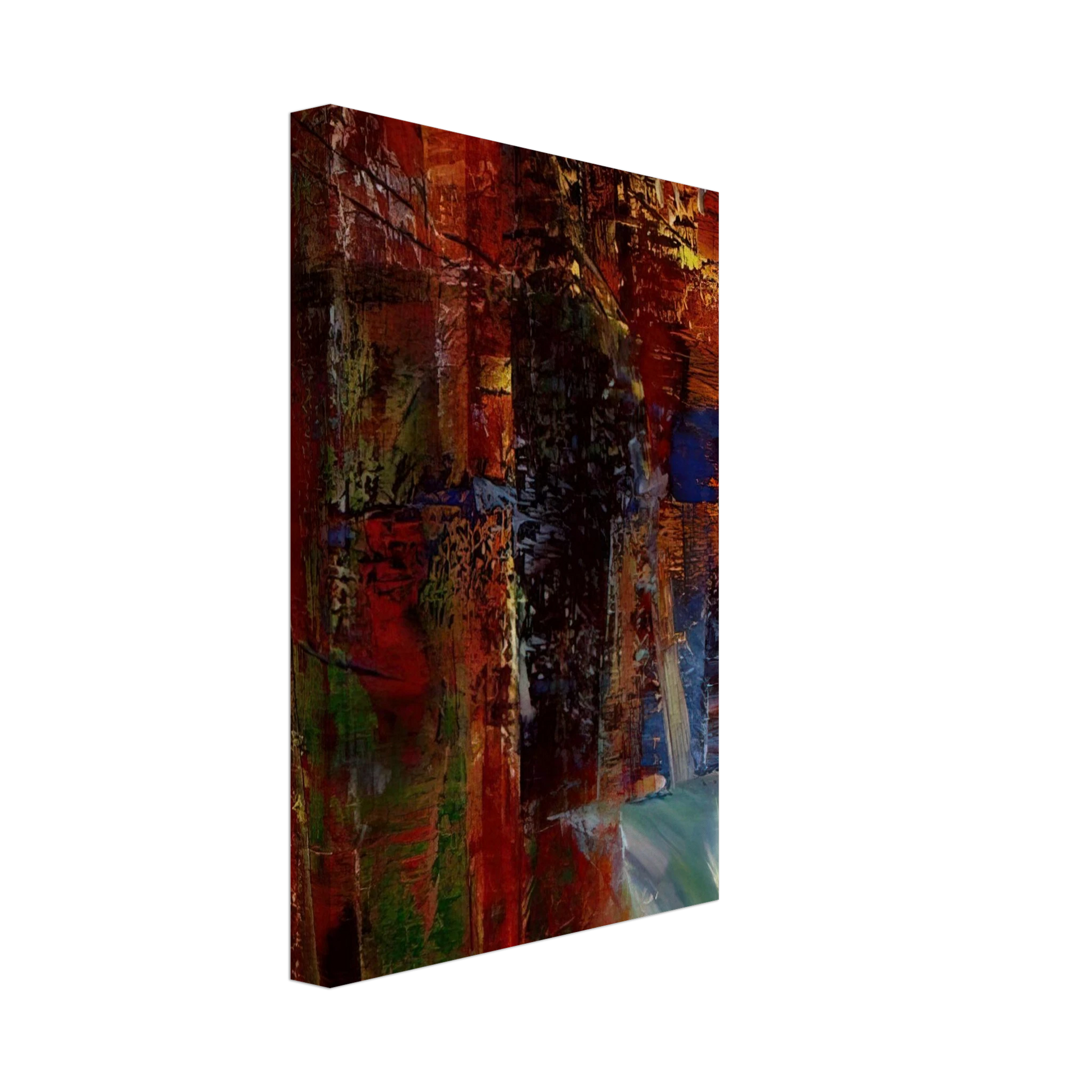 Gerhard Richter - DARK Canvas - 40x60 cm / 16x24 inches-canvas