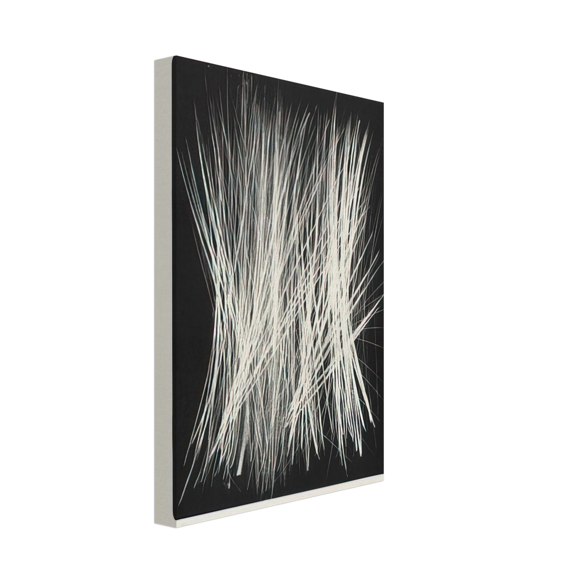 Hans Hartung - Untitled L 102 - 1963 Canvas - 70x100 cm / 28x40 inches-canvas