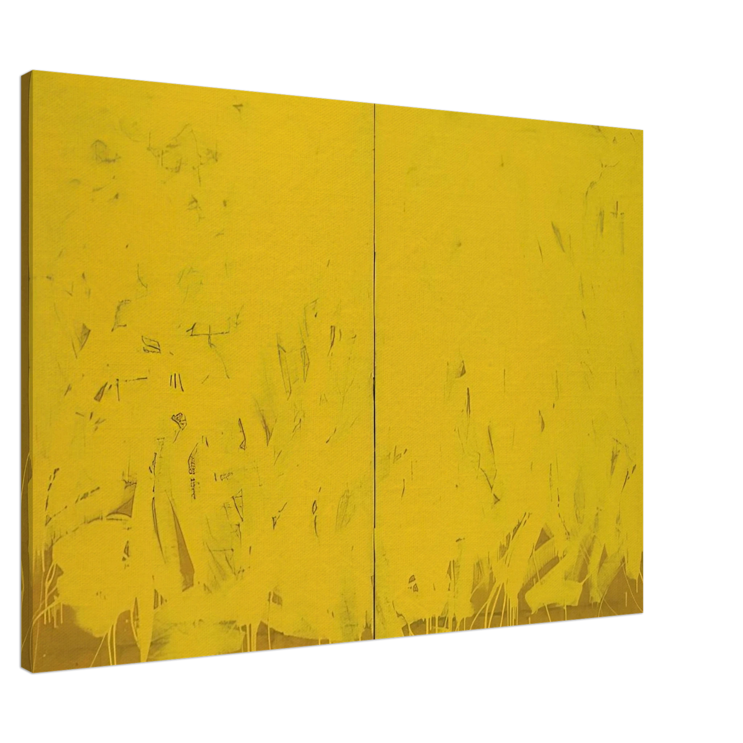 Mario Schifano - Untitled - 1978 Canvas - 20x30 cm / 8x12 inches-canvas